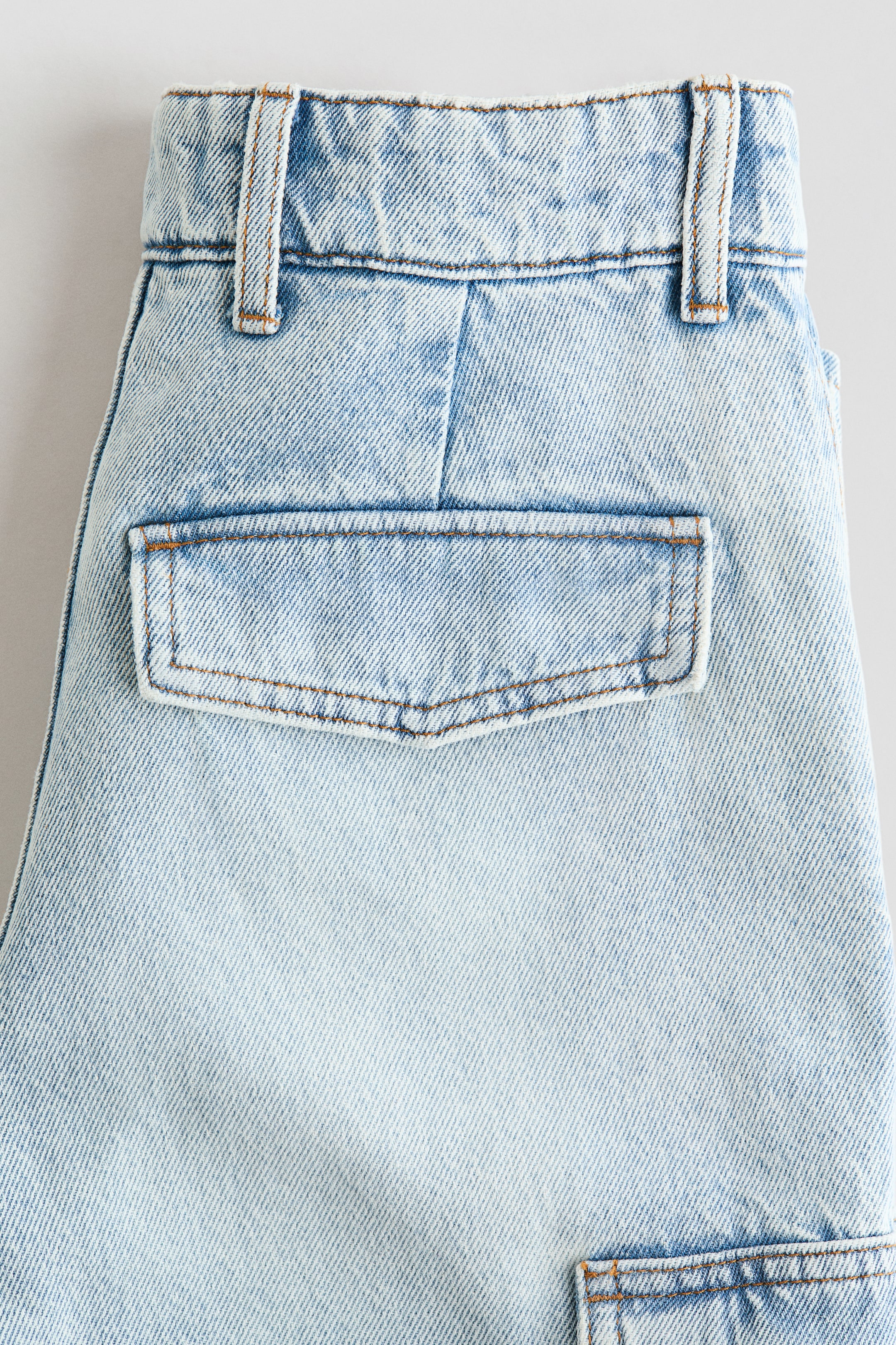 Детские джинсы H&M Baggy-Fit Cargo Jeans — фото 2