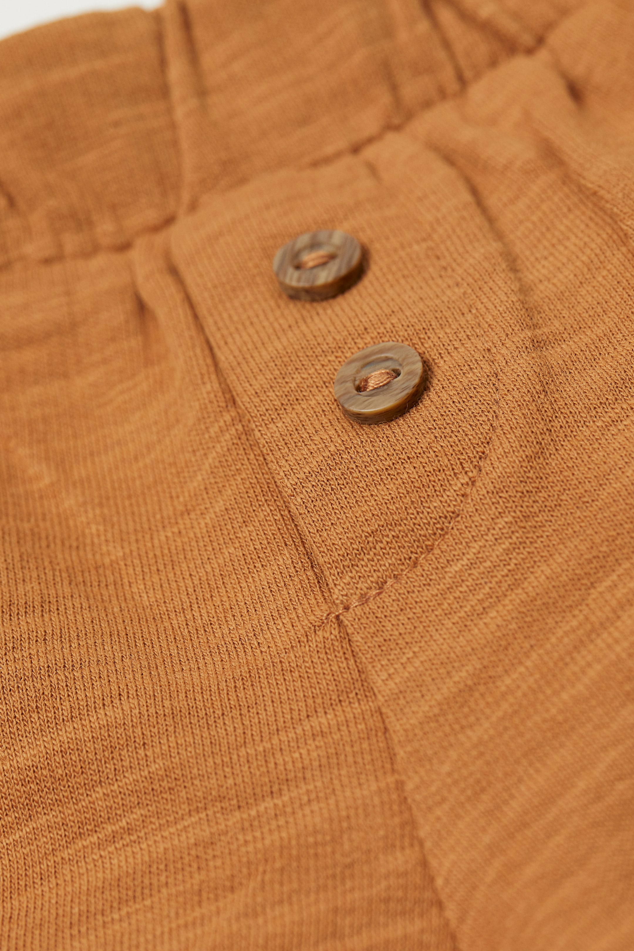 View larger image: 2-piece cotton set - Natural white/Dark beige - Kids | H&M HK 2