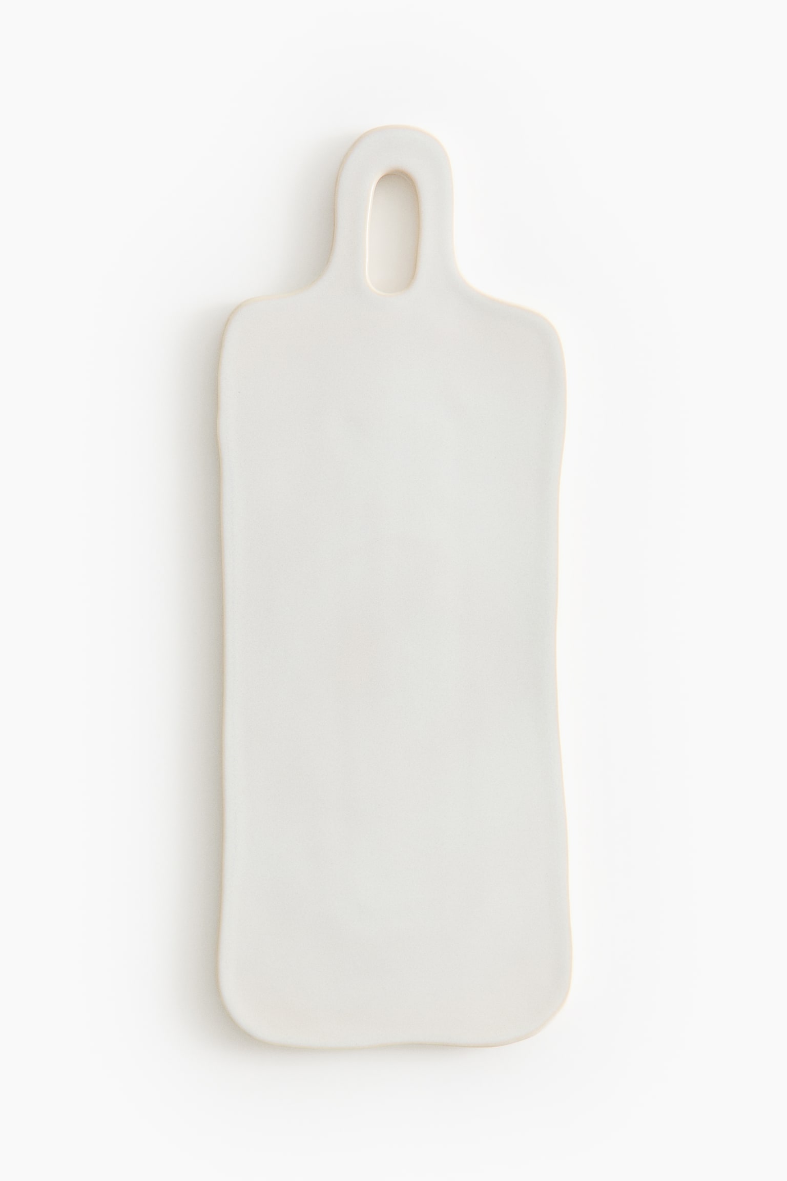 Grote keramieken serveerplank - Wit
