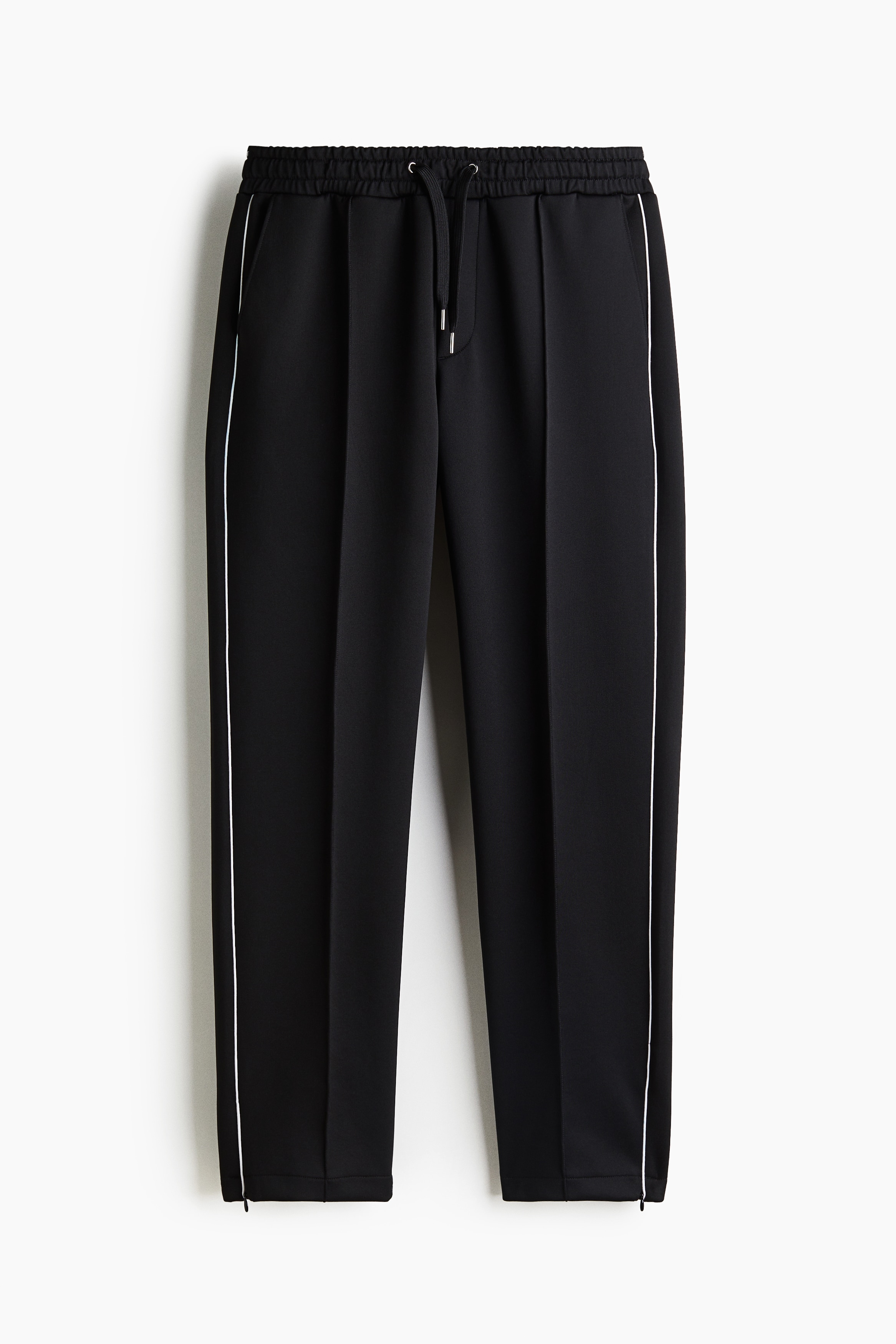 Joggers elegantes Relaxed Fit - Preto