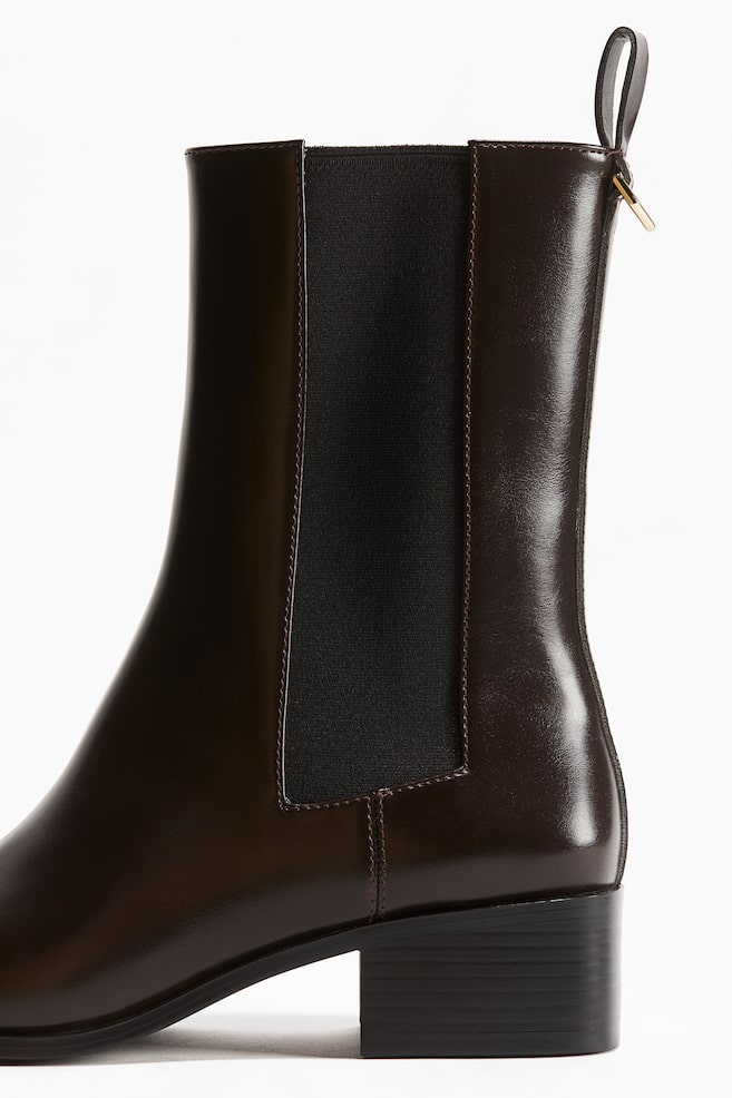 Bottines Chelsea-Marron foncé - 2