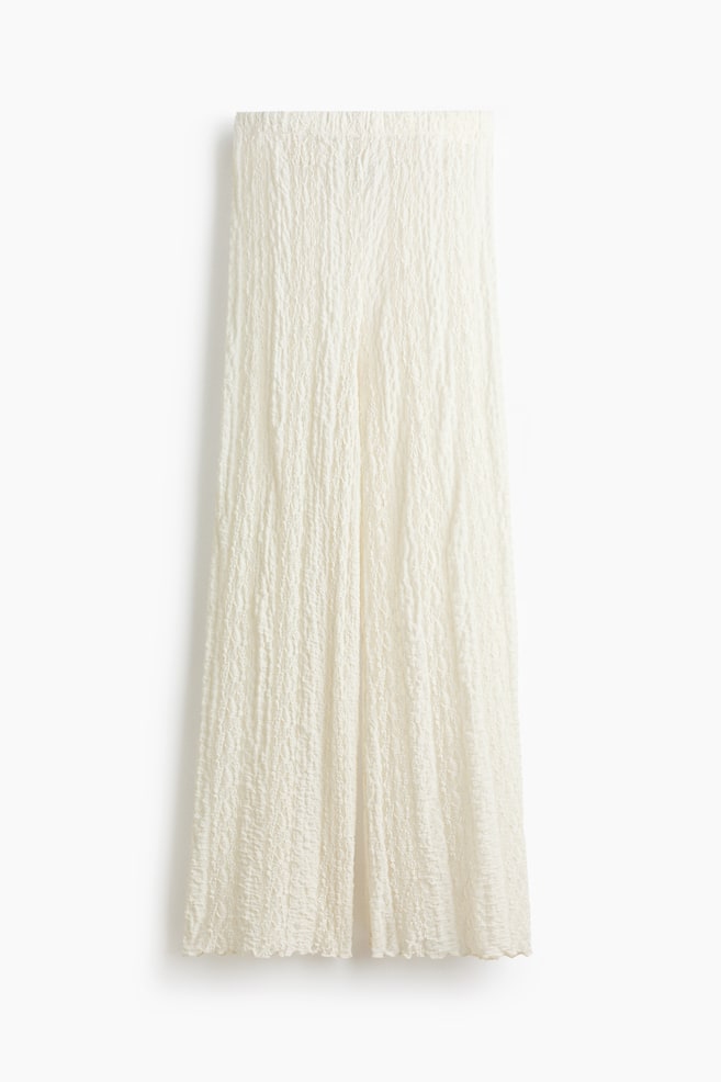 Strandhose aus Spitze - Cremefarben - 1