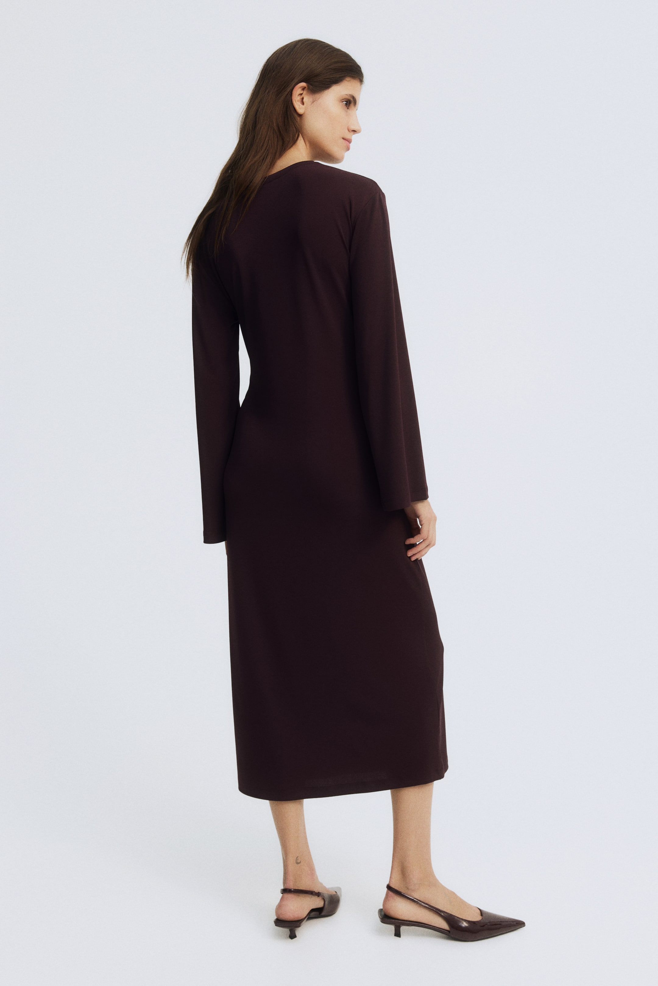 MAMA Robe avec détail à nouer