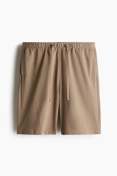 リラックスフィット ニーレングスピケショートパンツ