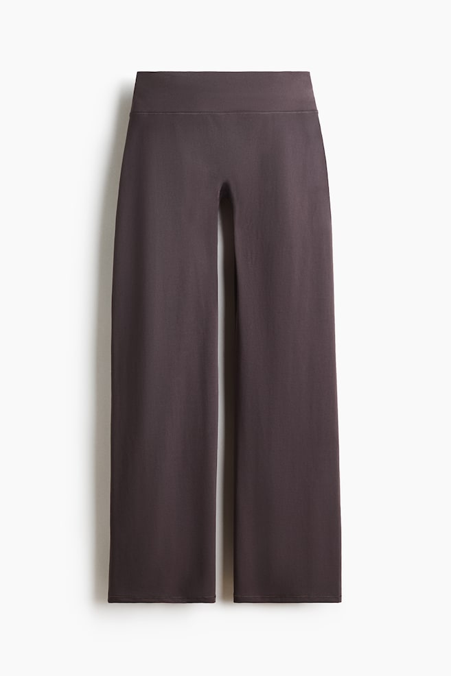 Wide sports trousers with SoftMove™ - Dark heather/Black/Choco mocha/Dark blue - 1