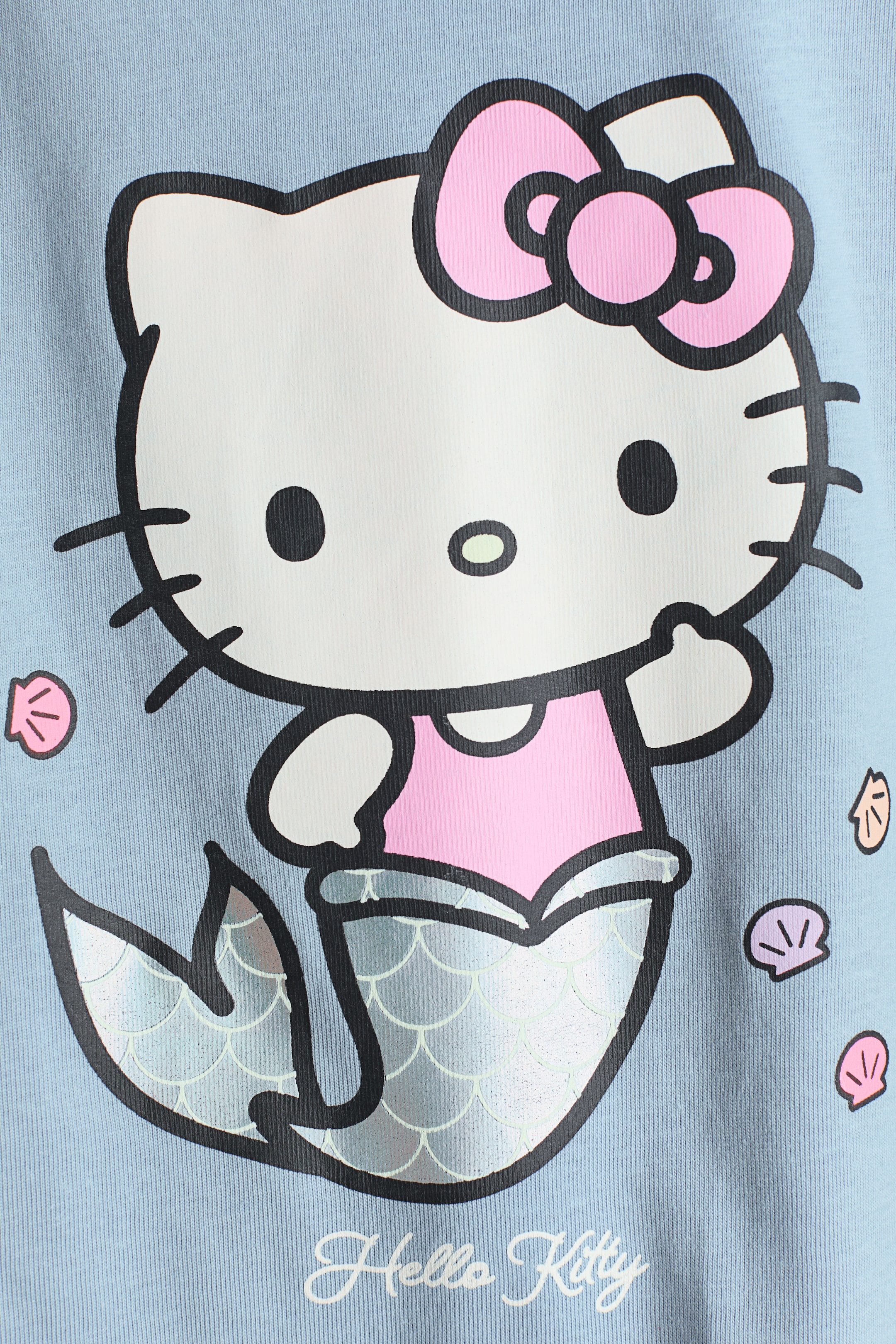 Cotton T-Shirt with Printed Motif