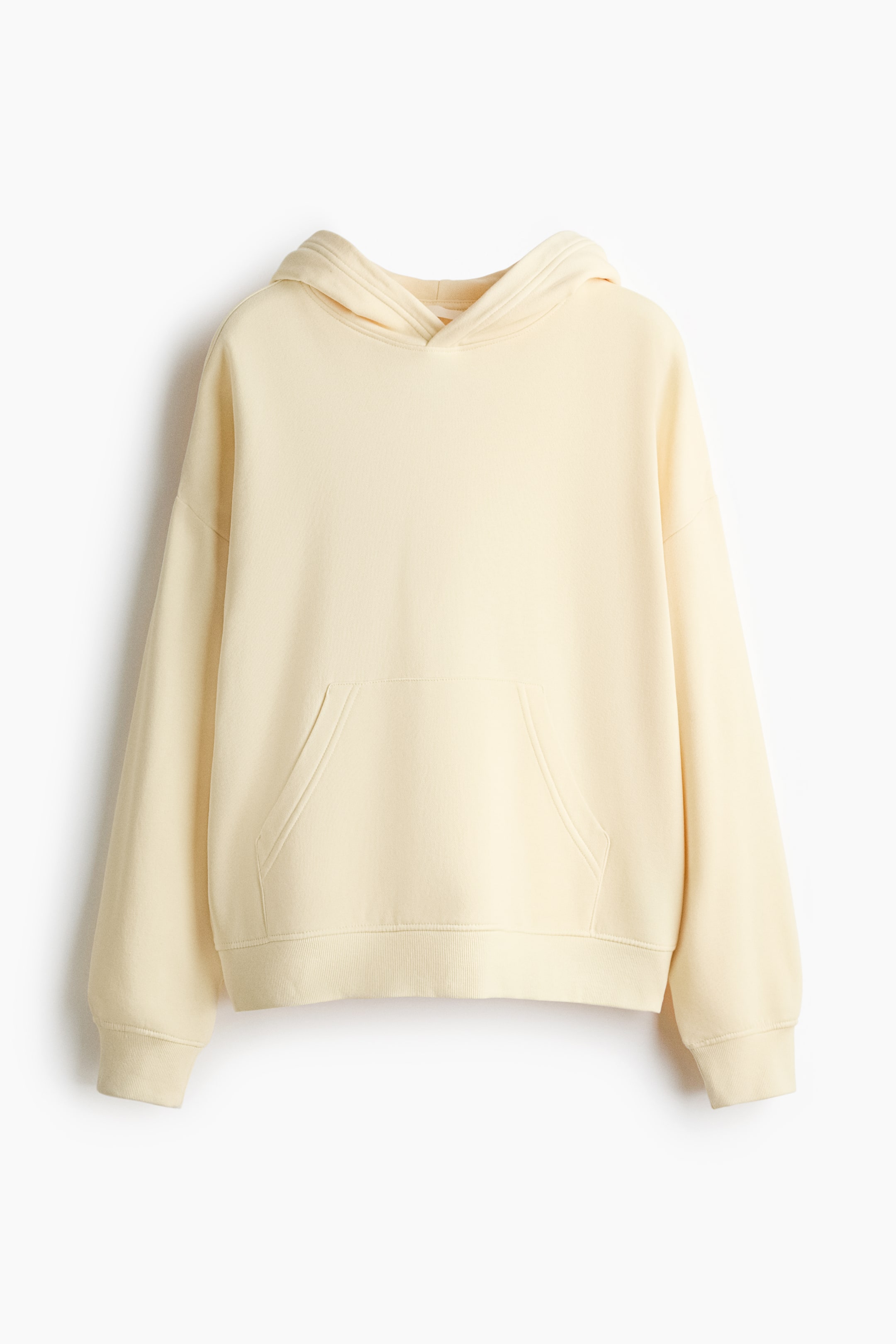 이미지 확대 보기: 후드티 - 라이트 옐로 - 여성 | H&M KR 4