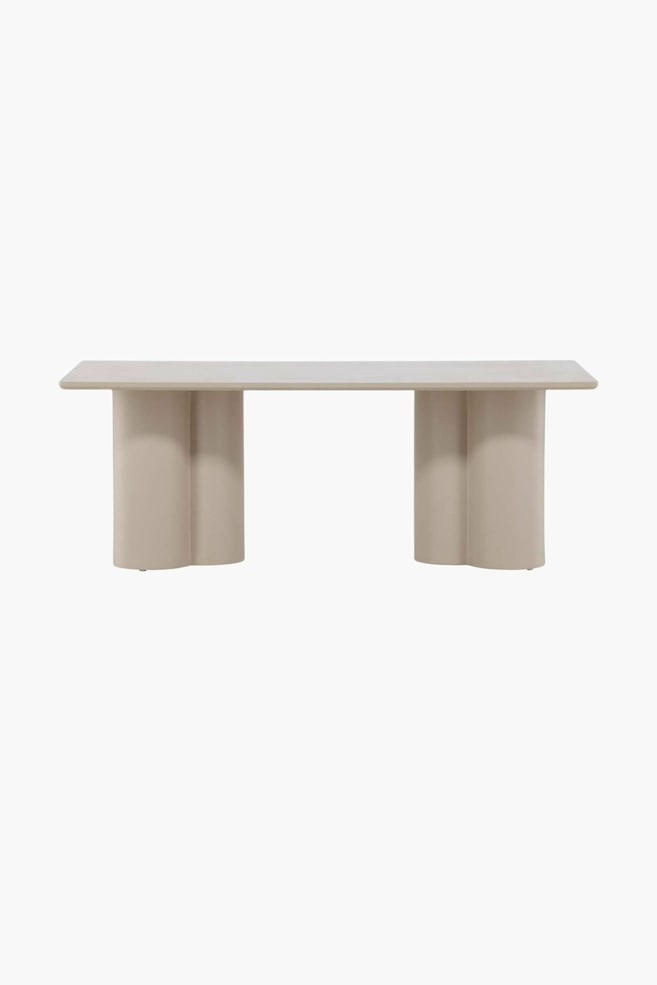 Mesa De Sofá Olivia - Mdf, Beige - 1