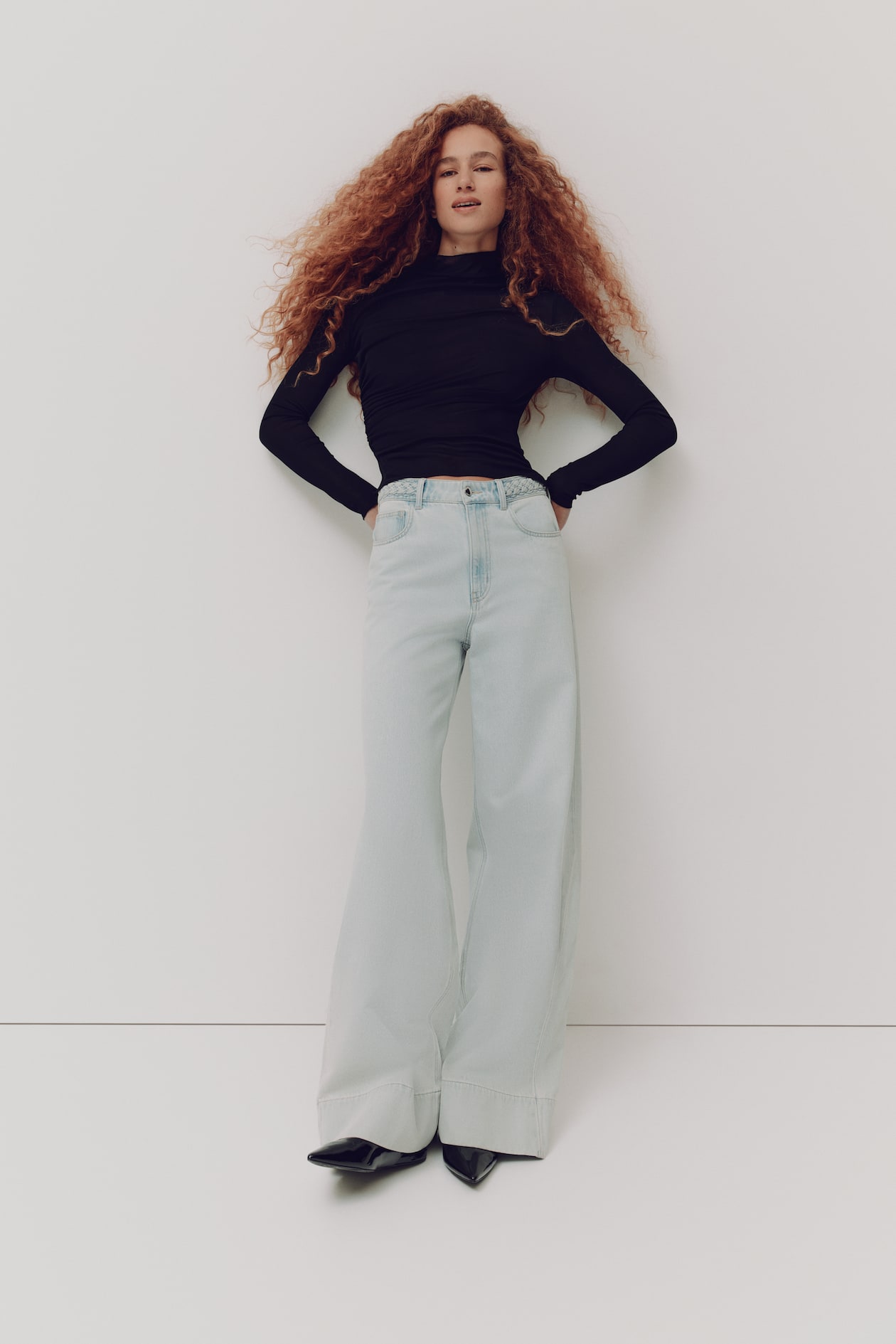 Sheer Jersey Top - image 5