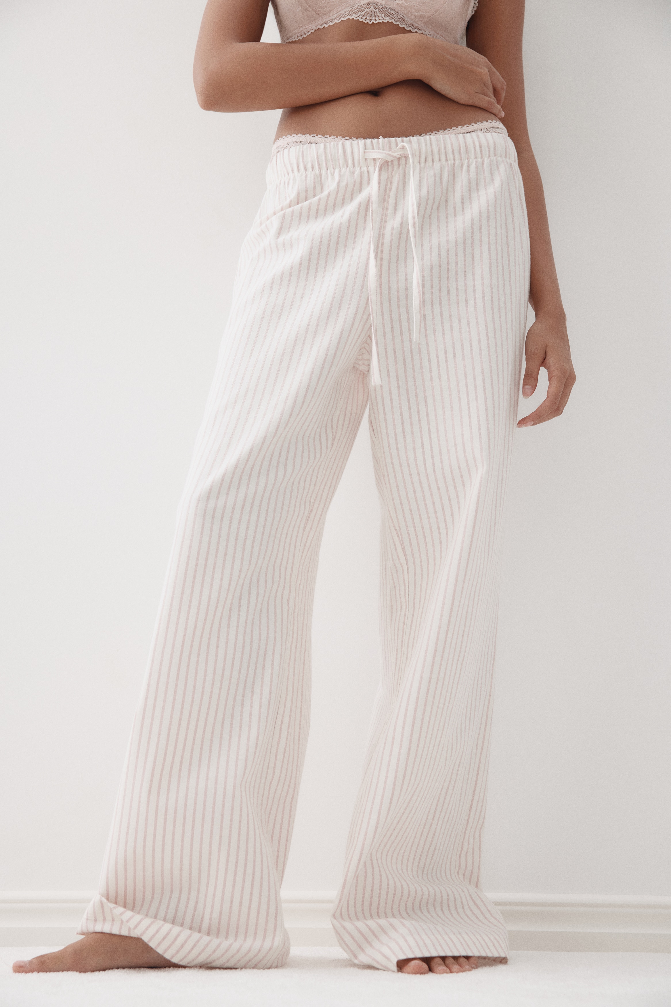 Flannel pyjama bottoms