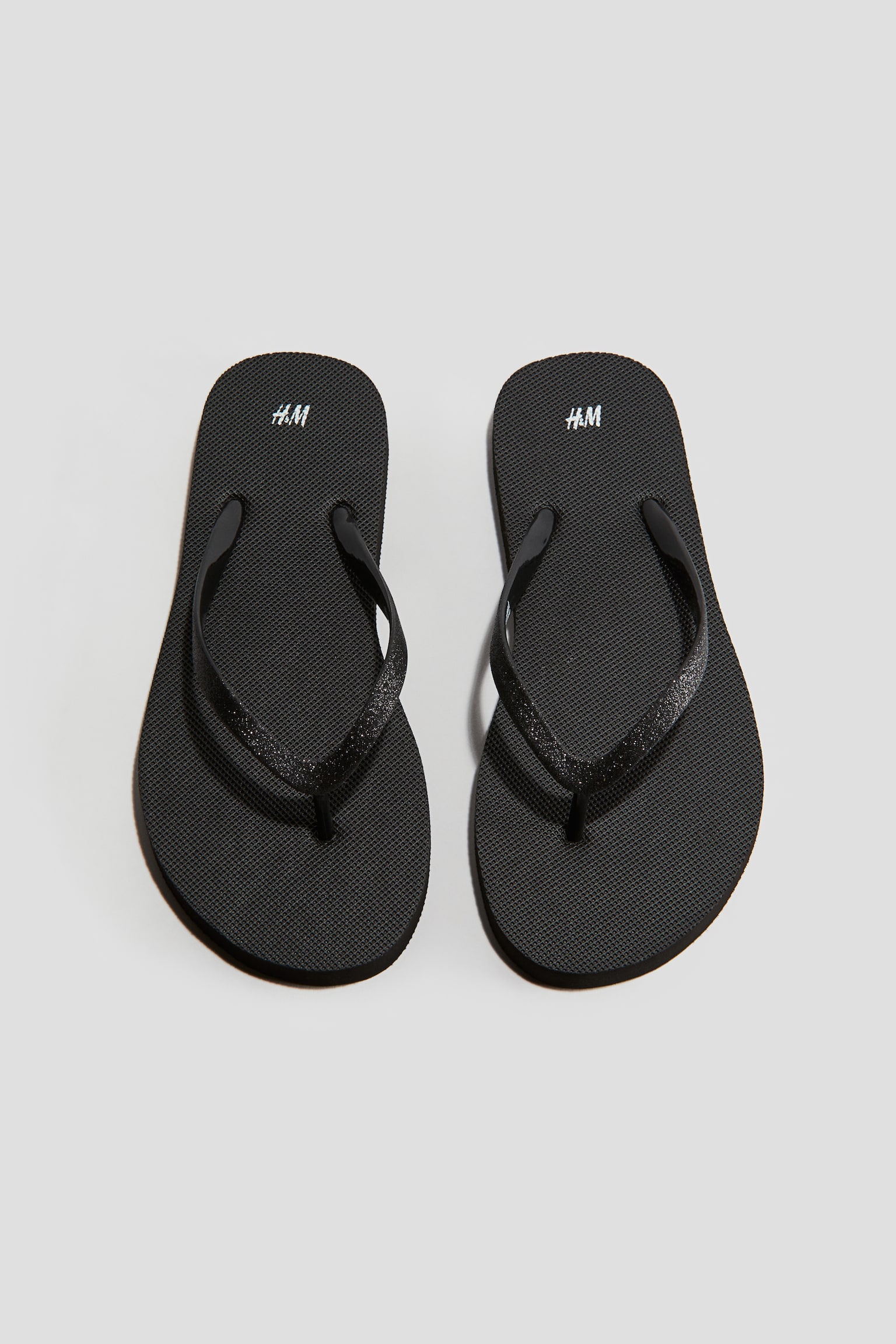 Flip-flops - Black/Beige/patterned - 3