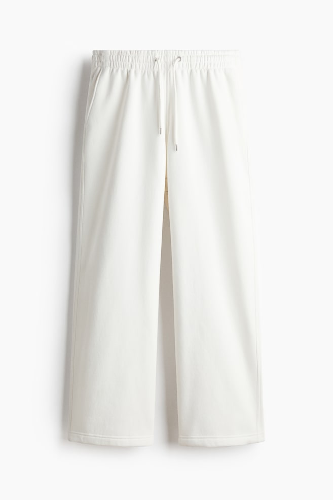 Loose Fit Sweatpants - White/Dark grey/Cream/Light grey marl/Black/Light grey/Brown/Grey/Navy blue - 1