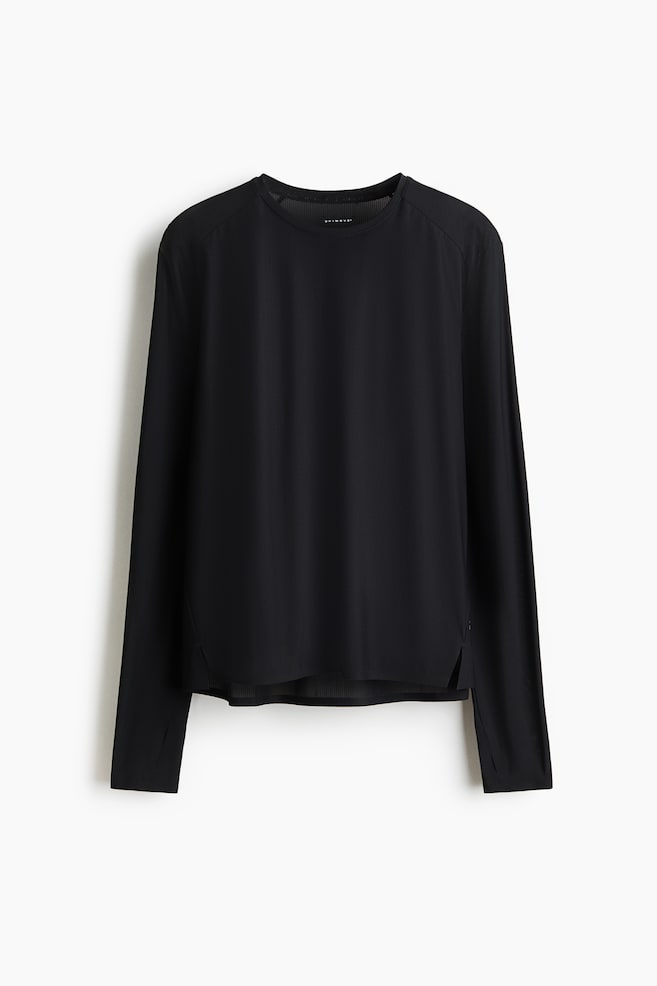 Sports Top with DryMove™ - Black/Blush - 1