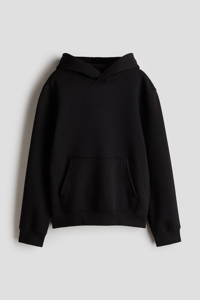Sudadera con interior peinado - Negro/Morado ciruela oscuro/Azul tenue oscuro/Café oscuro/Gris jaspeado/Gris jaspeado claro/Gris oscuro/Beige/Azul tenue/Crema/Rojo/Azul marino - 1