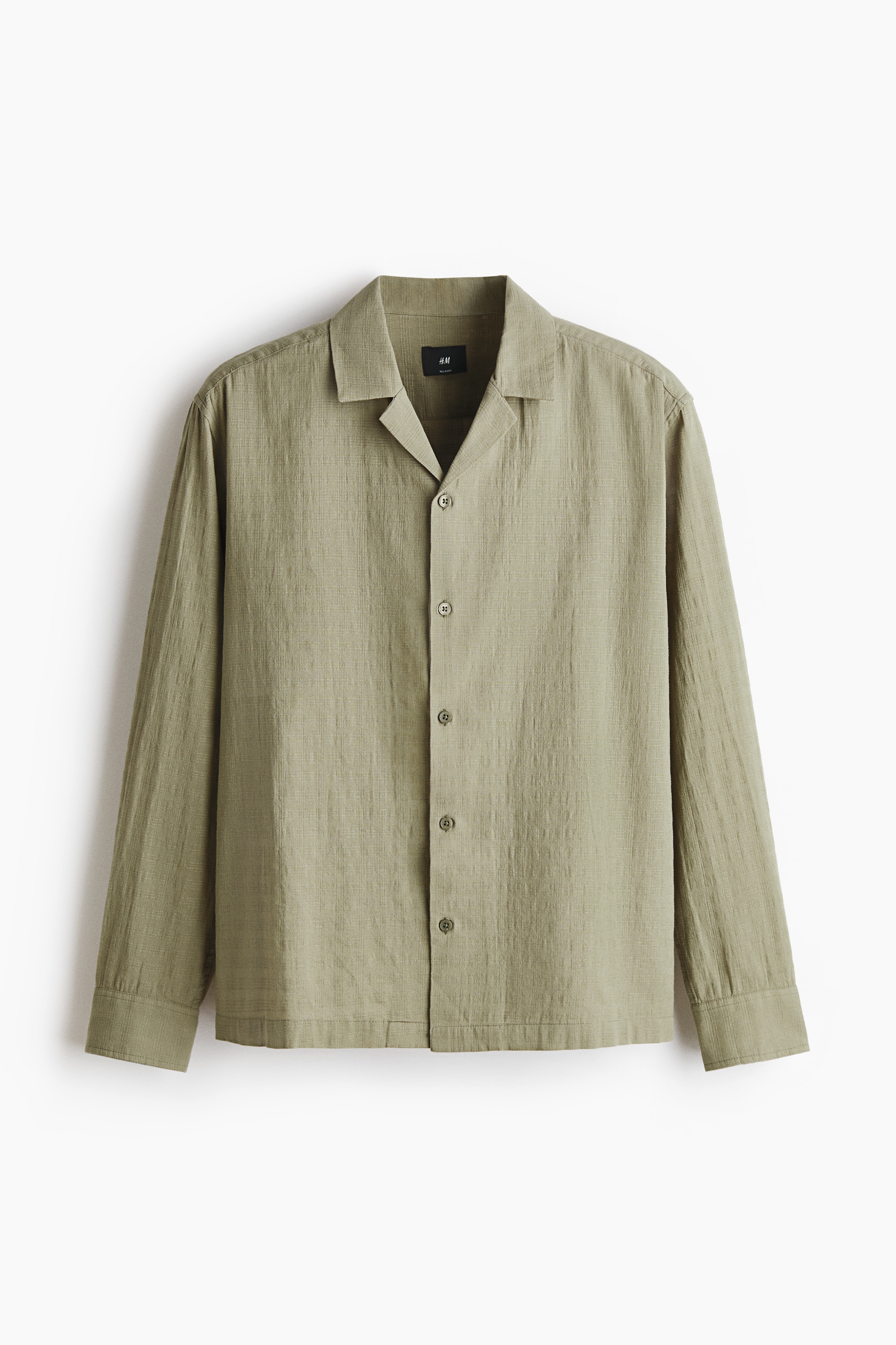 Regular Fit shirt - Light khaki green/Dusty red/Bright blue