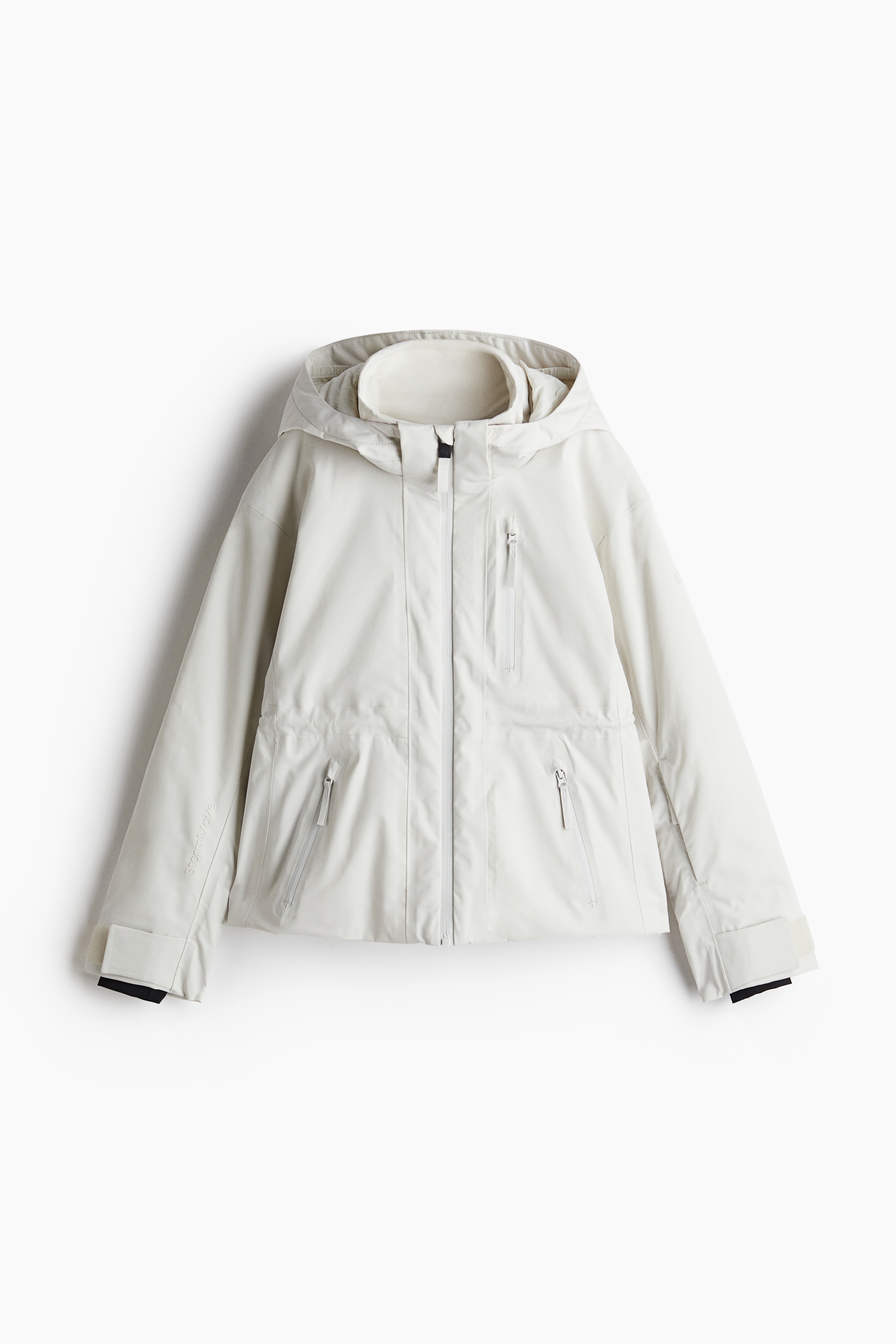 H&M Move - Girls - Light beige 2-layer ski jacket with StormMove™ - Size: 12-13Y