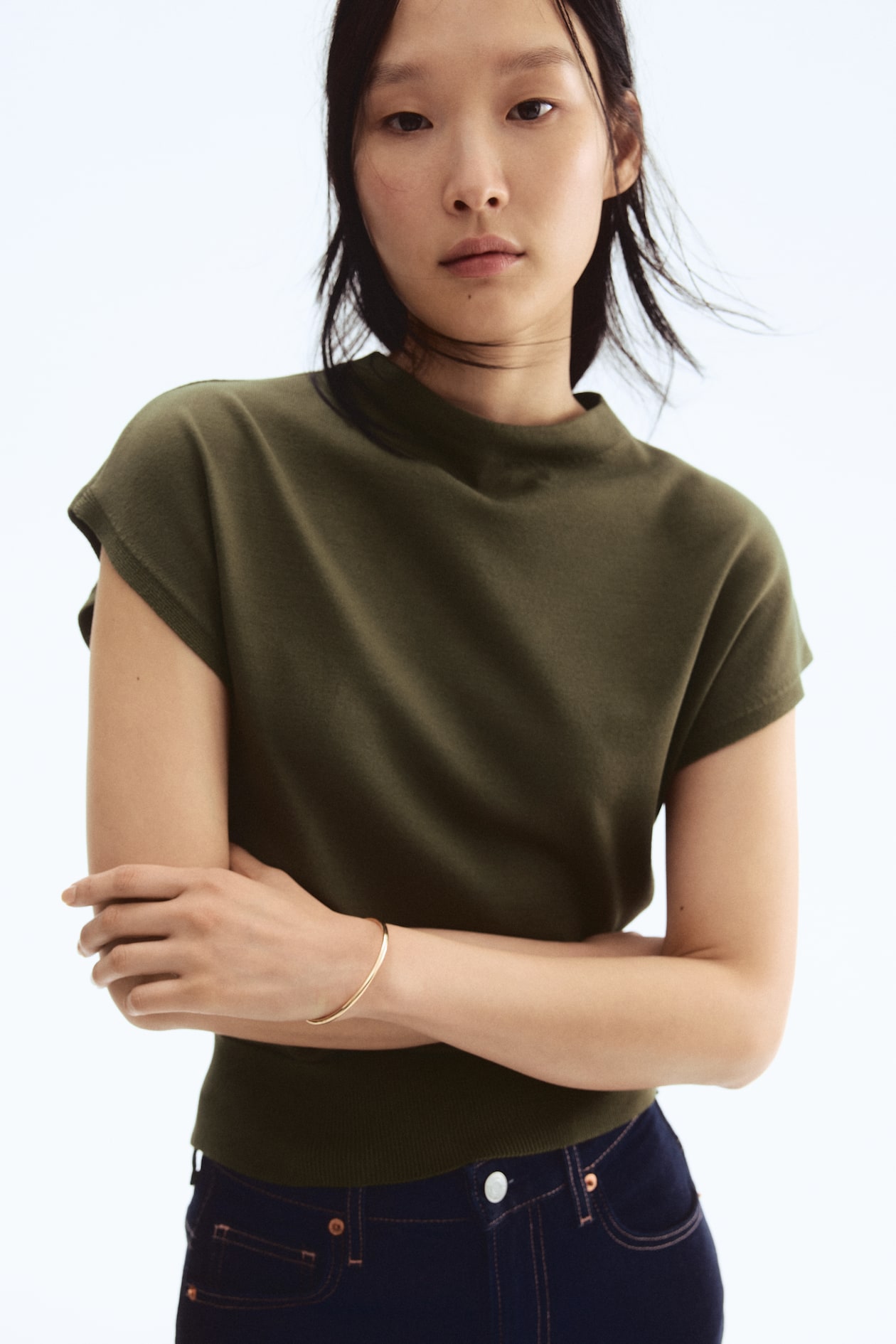 Cap-Sleeved Top - image 2