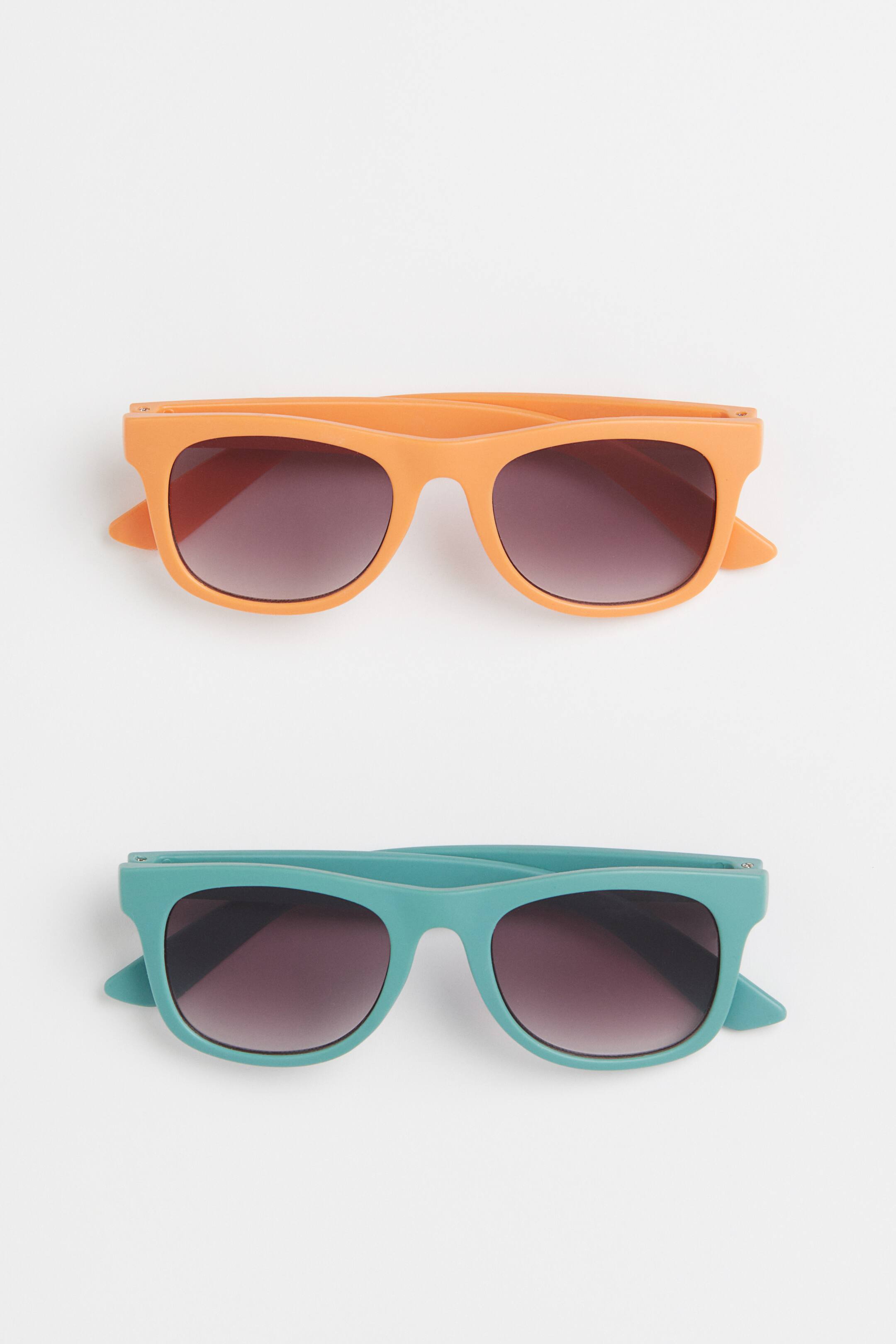 View larger image: 2-pack sunglasses - Orange/Turquoise - Kids | H&M 1