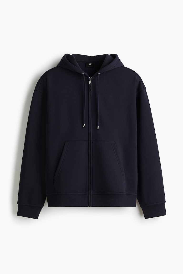 Around Town Mood — Loose  Fit Zip-through hoodie