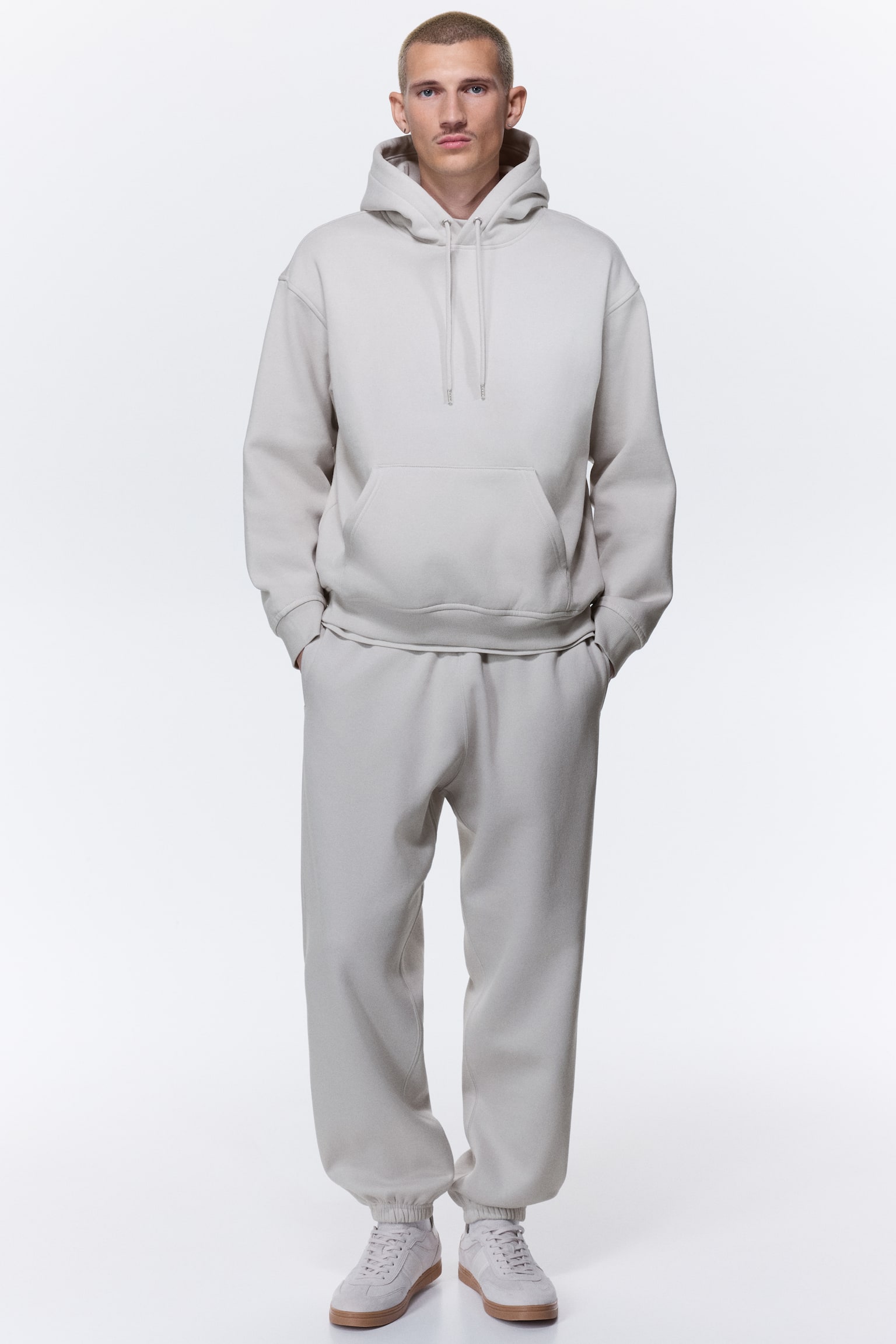 Sweatpants - Relaxed Fit - Lichtgrijs/Zwart/Grijs gemêleerd/Donkerblauw/Grijs/Grijs/Donkerbruin/Bruin - 2