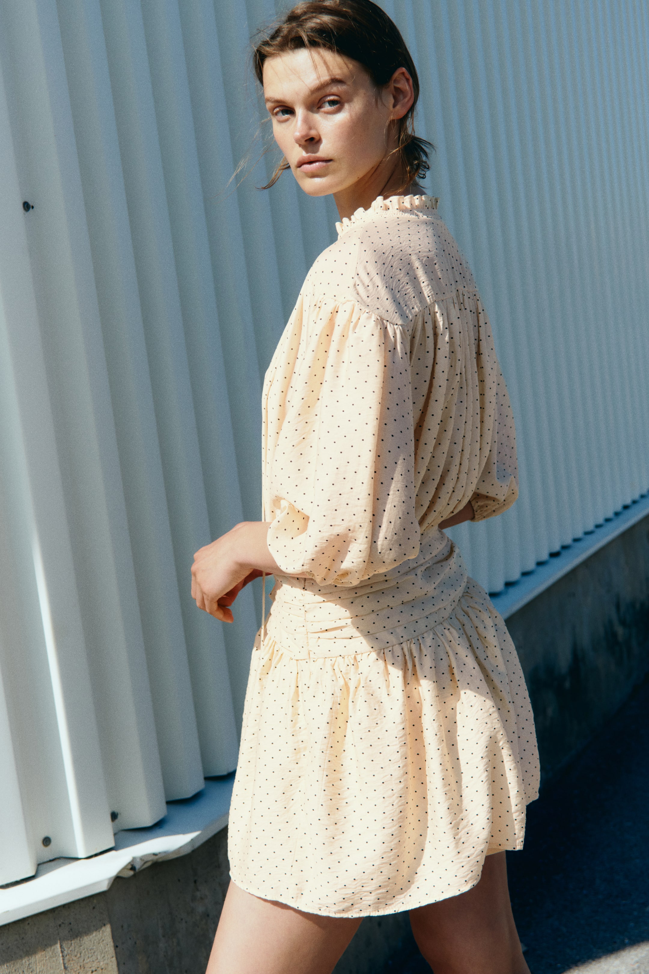 Draped Tunic Dress