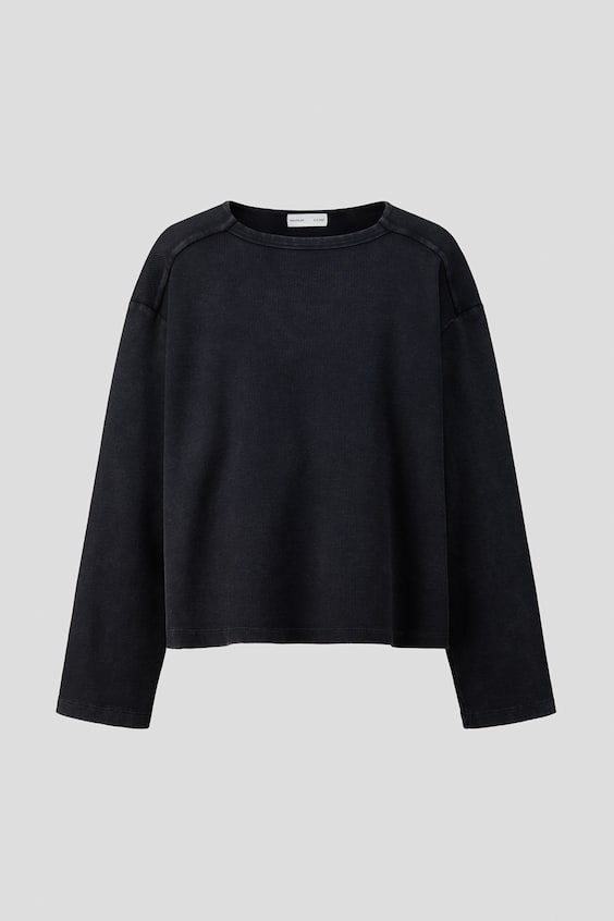 Мужские футболки H&M Regular-Fit Long-Sleeved T-Shirt