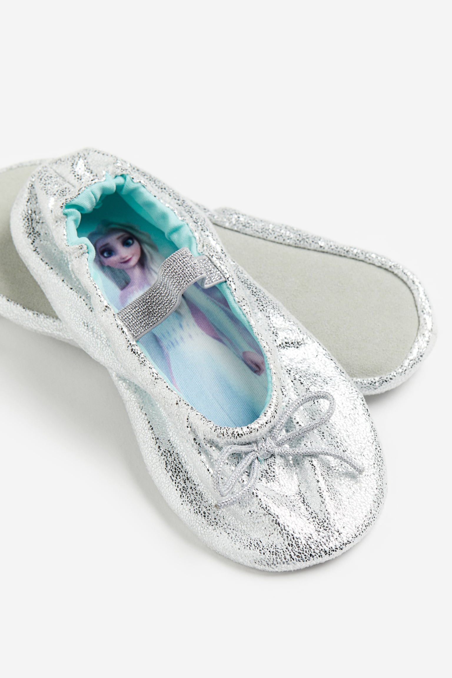 Shimmering ballet shoes - Silver-coloured/Frozen/Silver-coloured/Frozen - 2