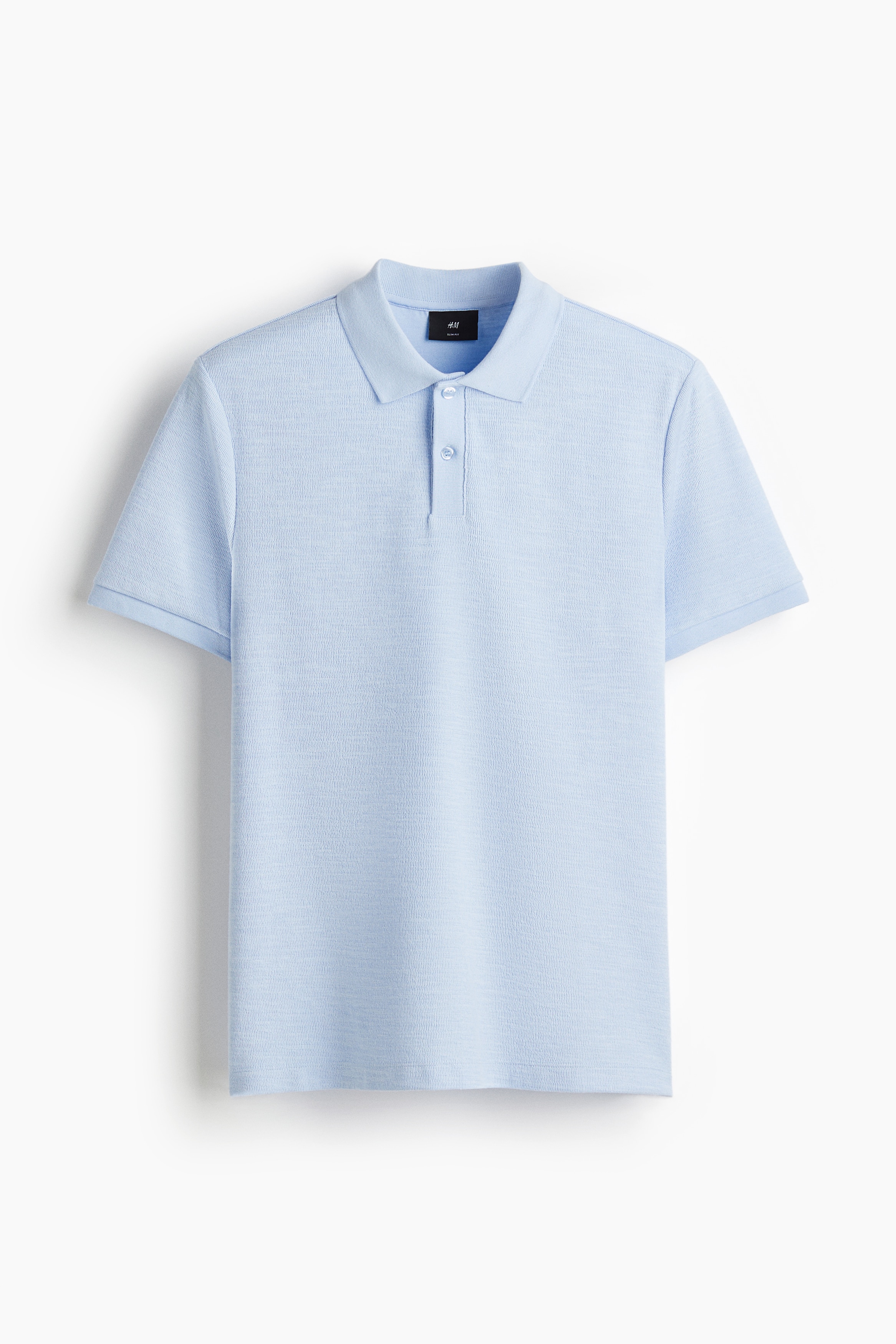 Slim Fit Polo shirt - Blue/Navy blue/White/Dark grey