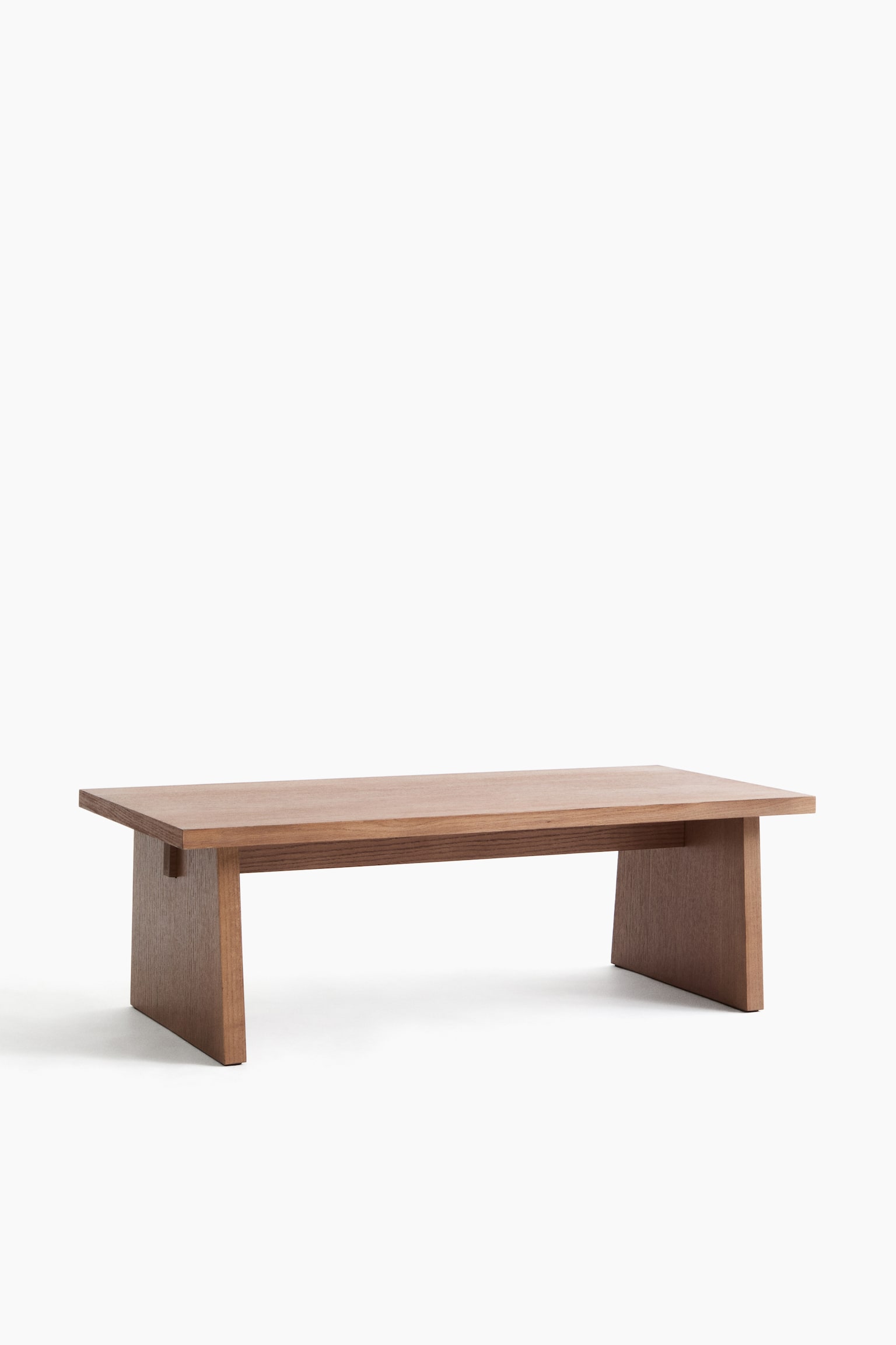 Mesa de centro de madera - Marrón claro/Marrón oscuro