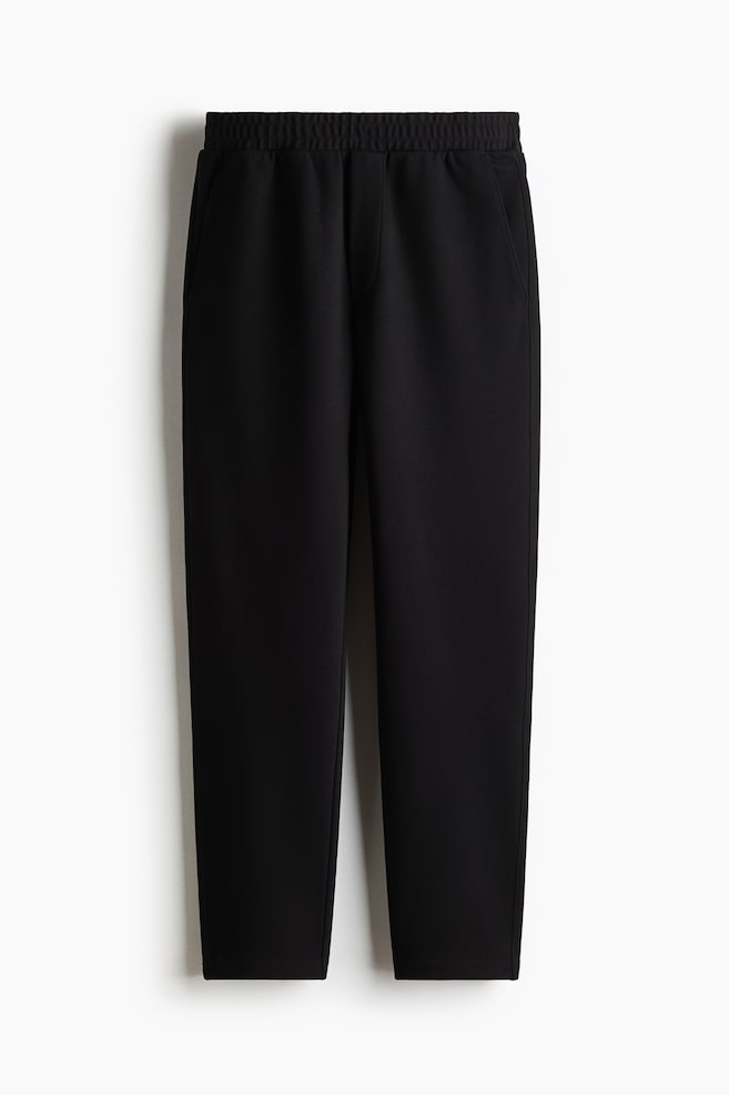 Regular-Fit Joggers - Black/Cream - 1