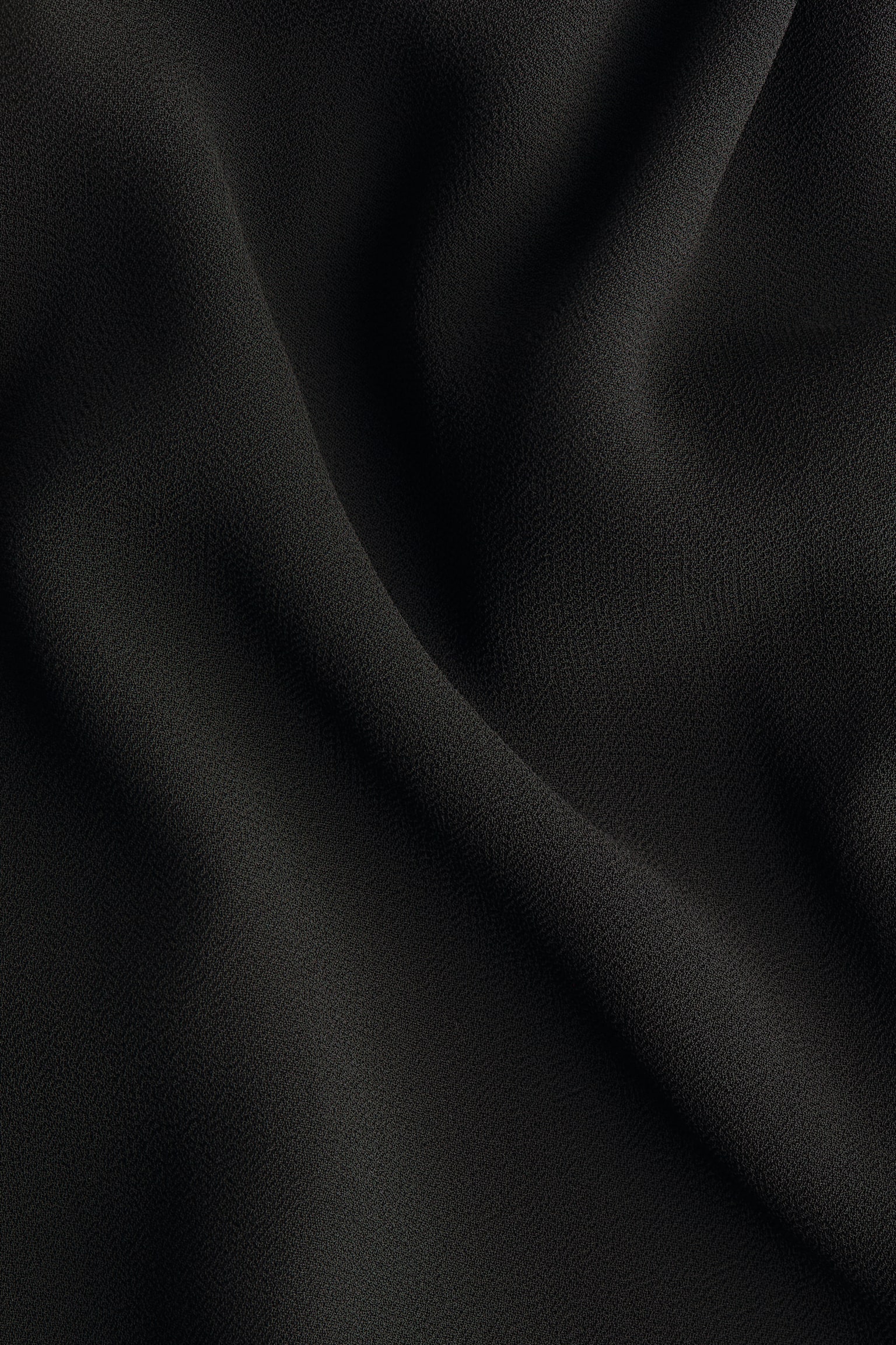 Blúzka so šálovým golierom - Čierna/Čierna/bodkovaná/Slivková - 3