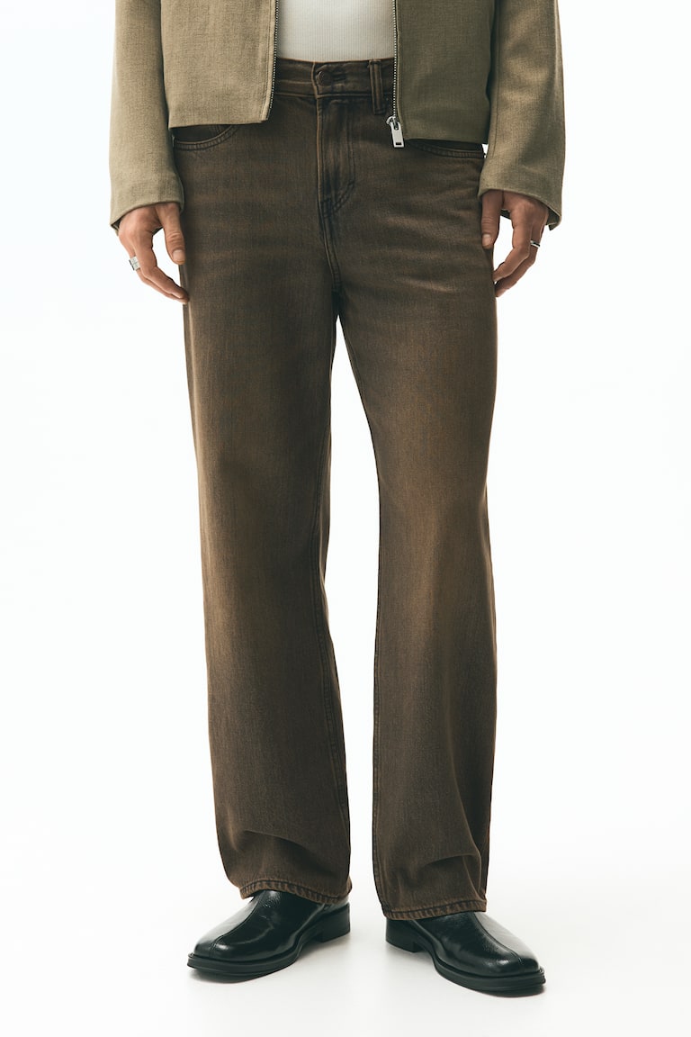 Relaxed Jeans Rust brown Men H&M GB