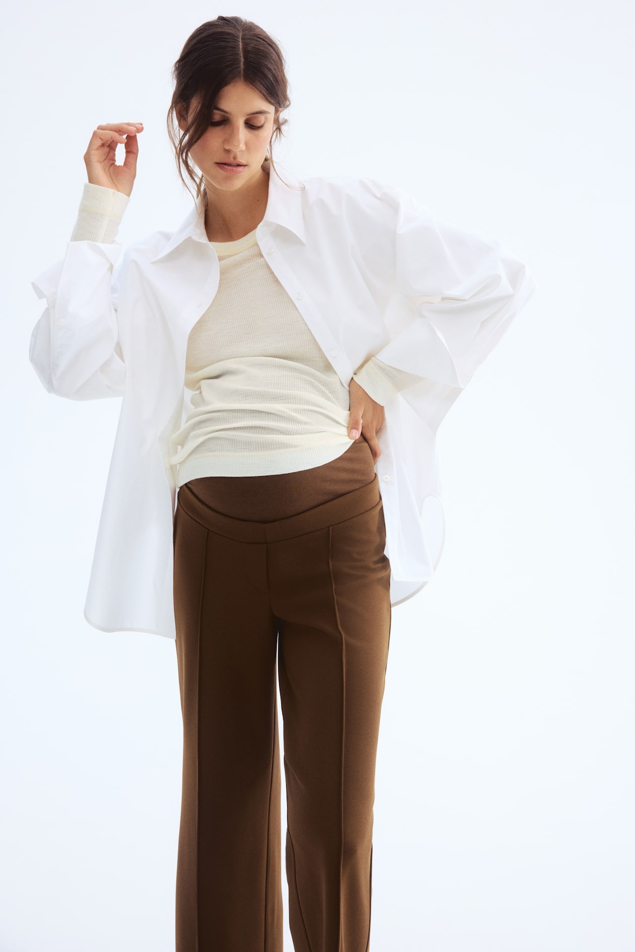 MAMA Ankle-Length Interlock Pants - image 2