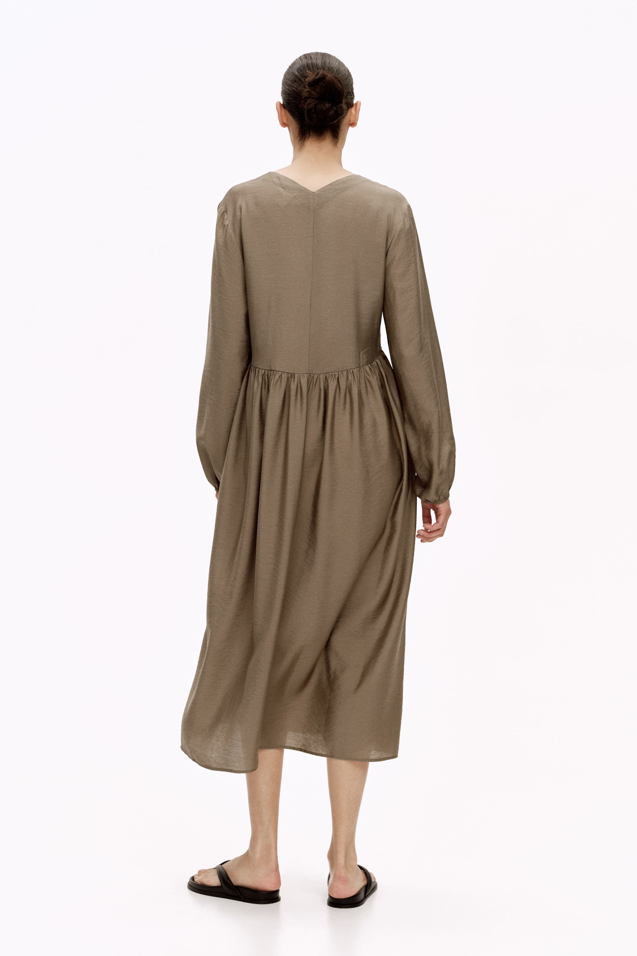 MAMA Viscose-Blend Nursing Dress