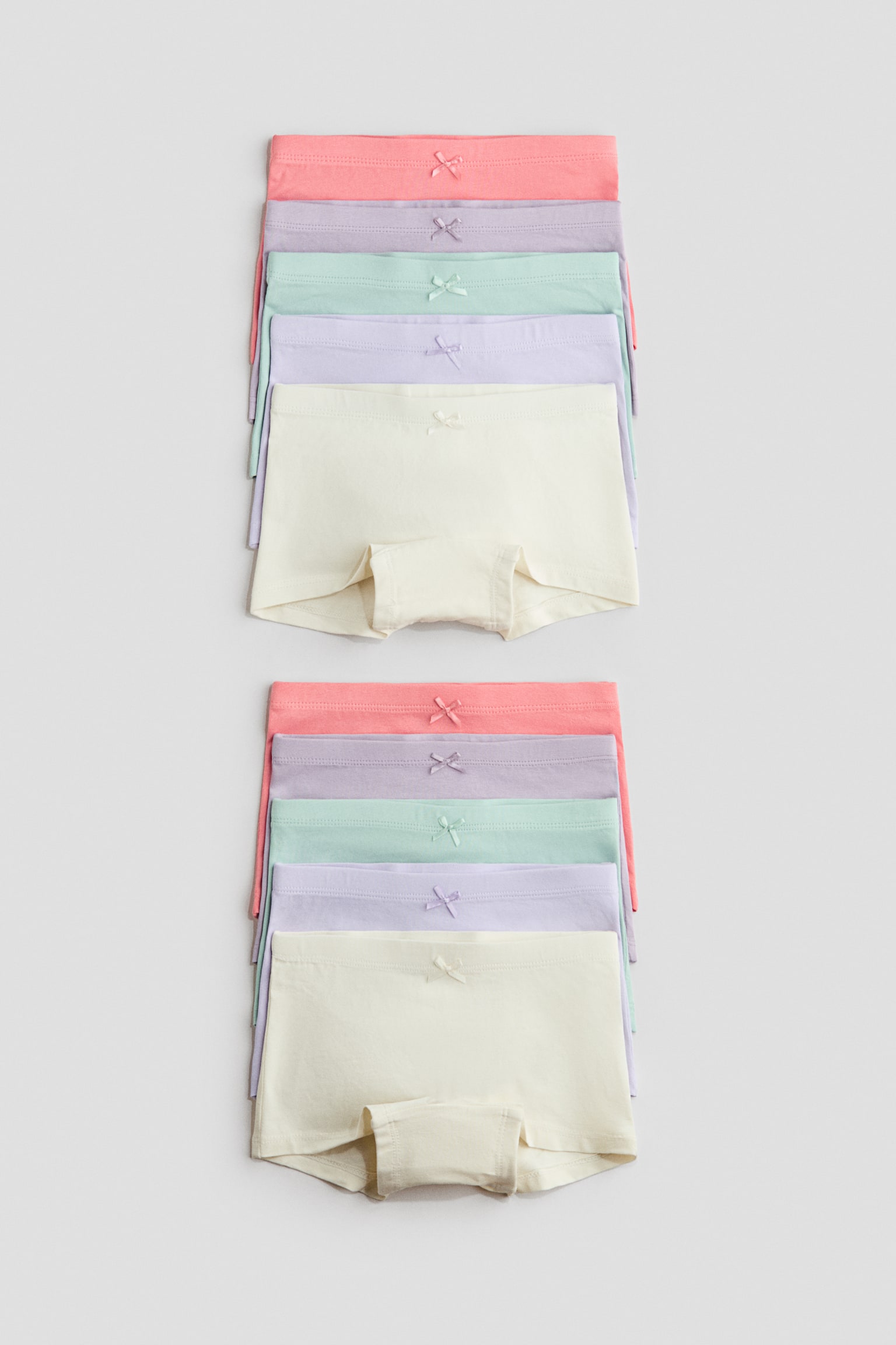 10er-Pack Boxerslips - Flieder/Rosa/Helllila/Hellgelb/Dunkelrot/Mattrosa/Mattrosa/Graumeliert/Hellrosa/Schwarz/Weiss