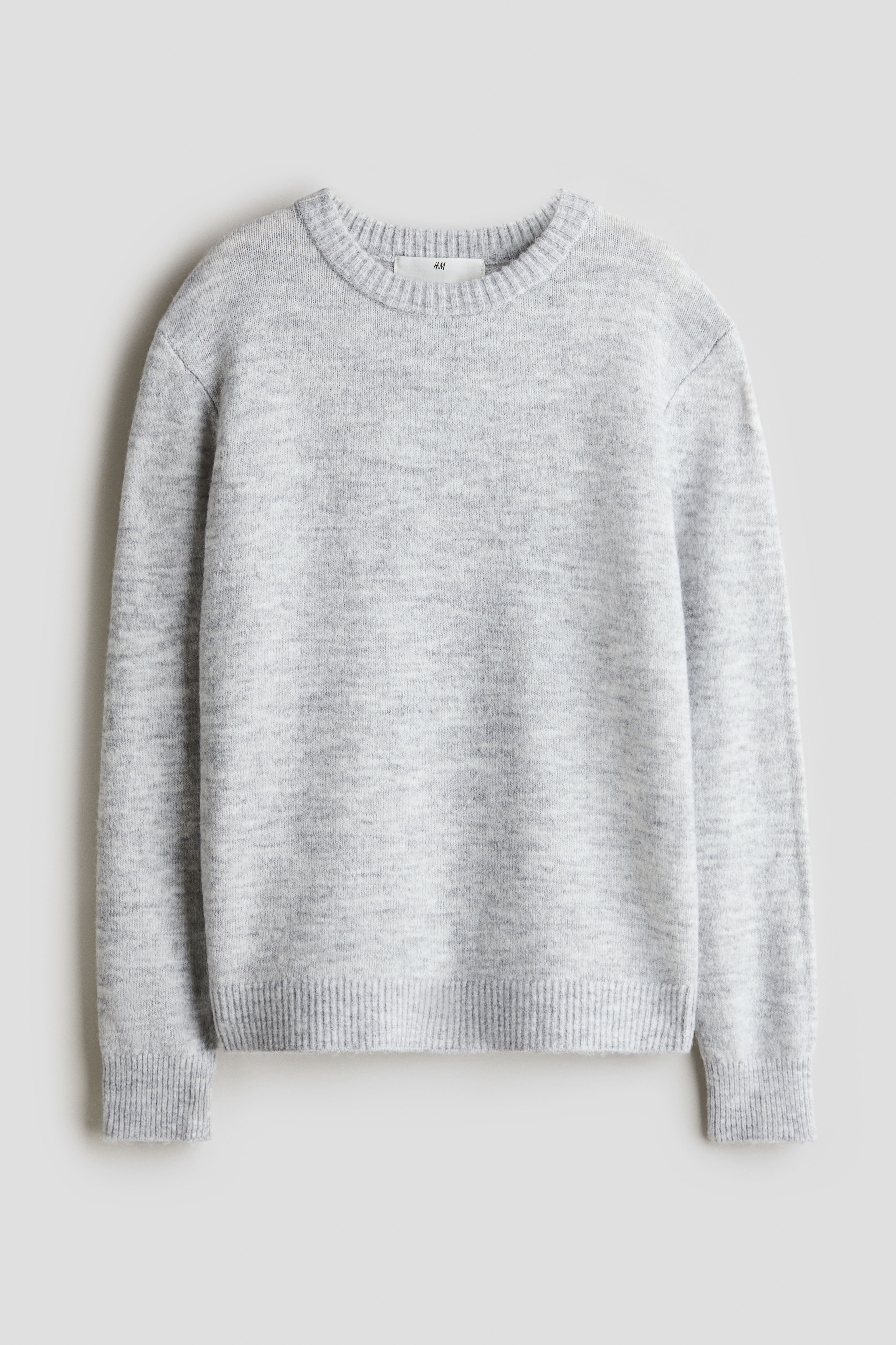 H&m grey sweater best sale