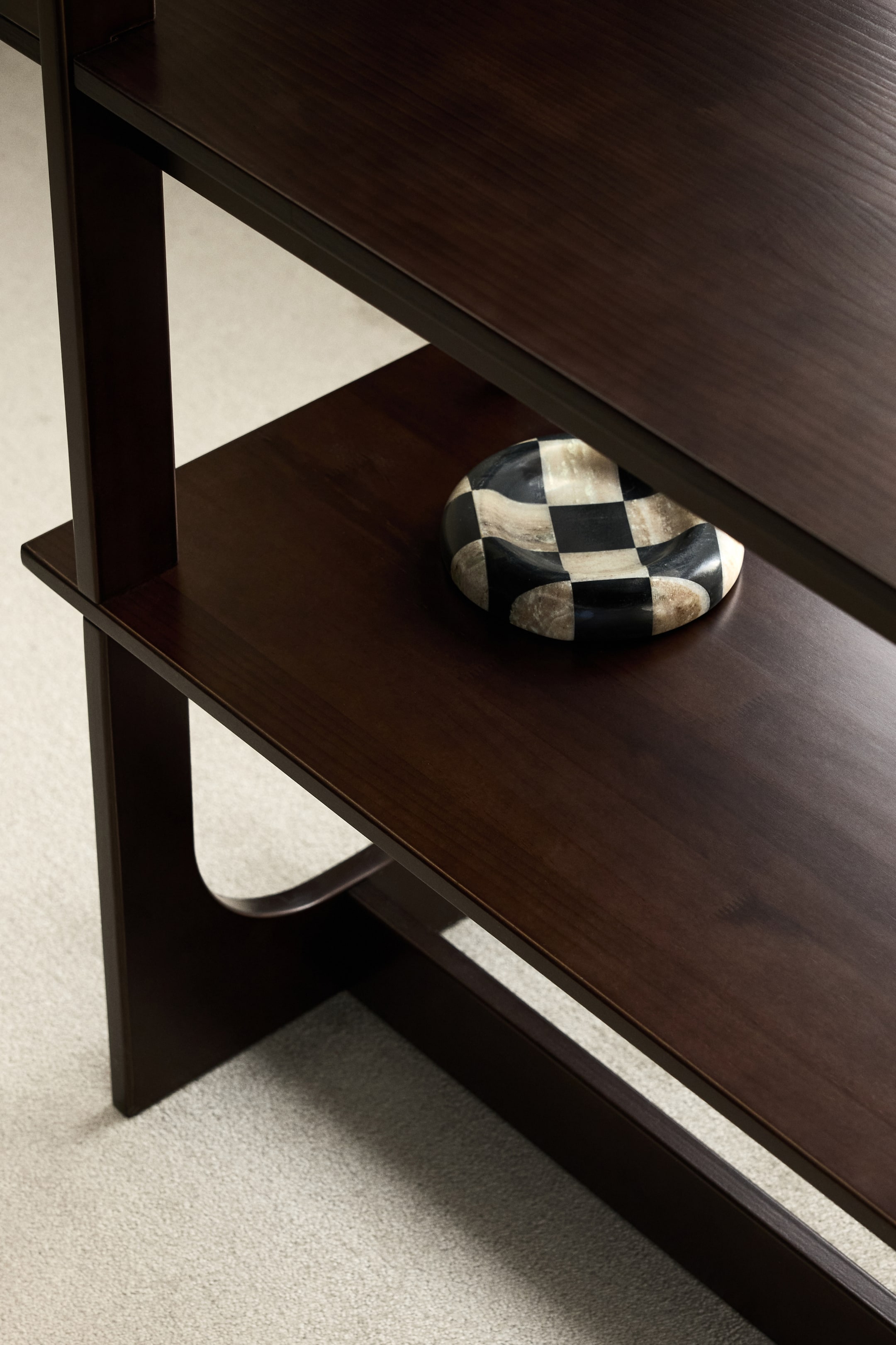 Agrandir l'image: Étagère à poser en bois - Marron foncé - Home All | H&M FR 1