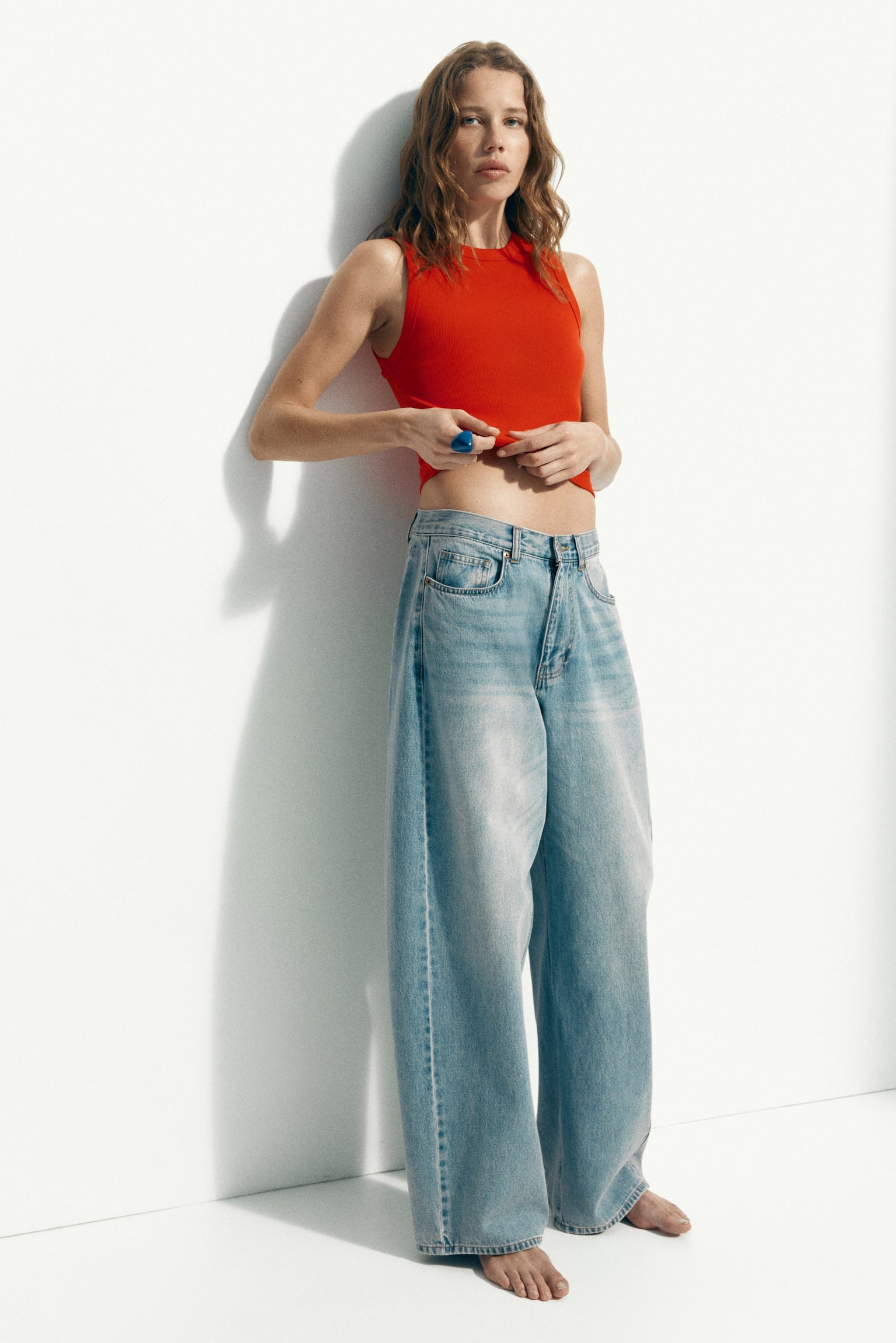 Ribbed vest top - 3