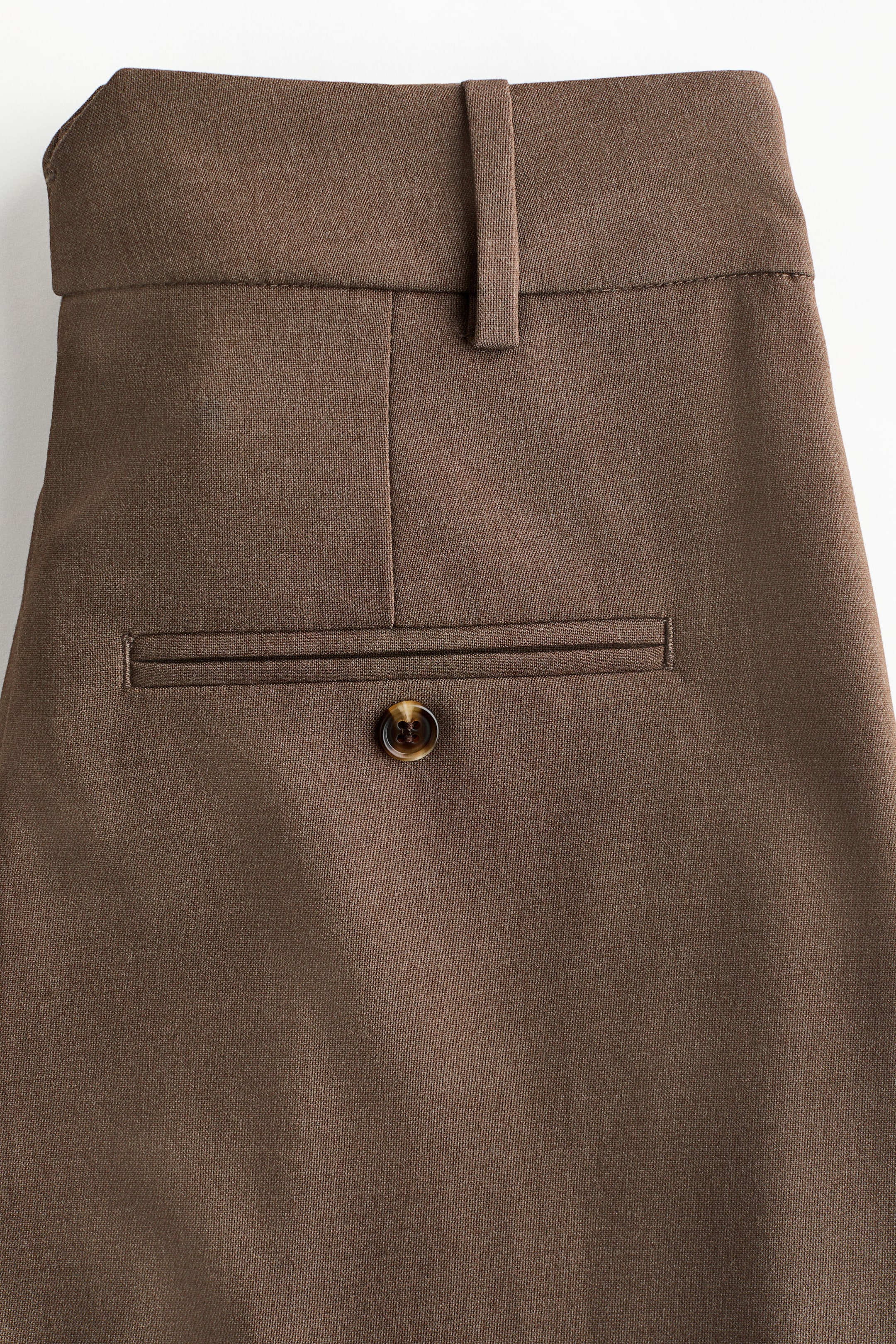 Wide tailored trousers