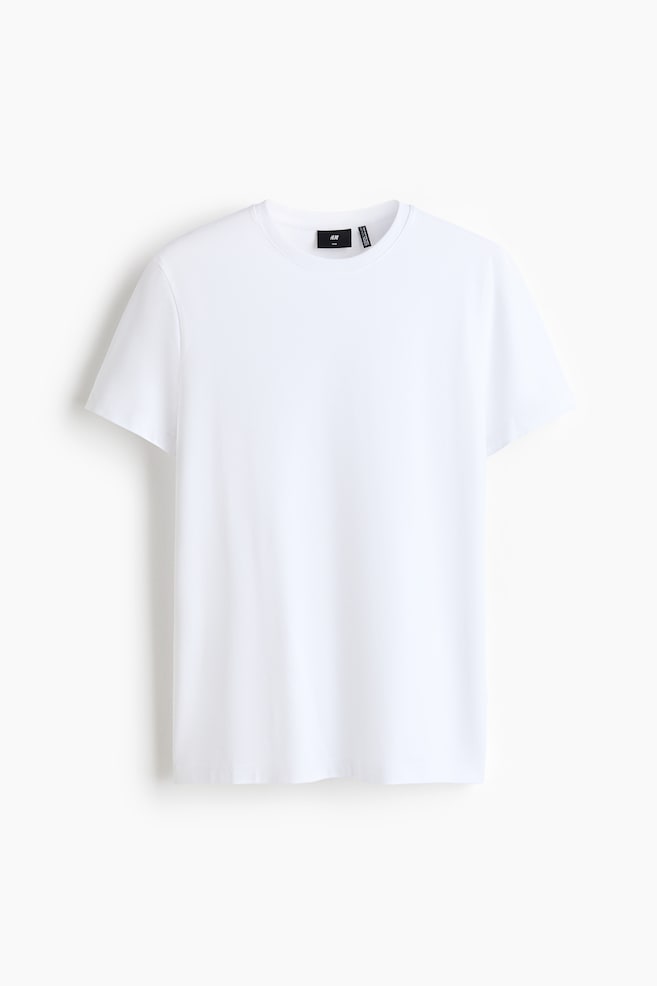 COOLMAX® Slim Fit T-shirt - White/Black/Grey/Dark teal - 1