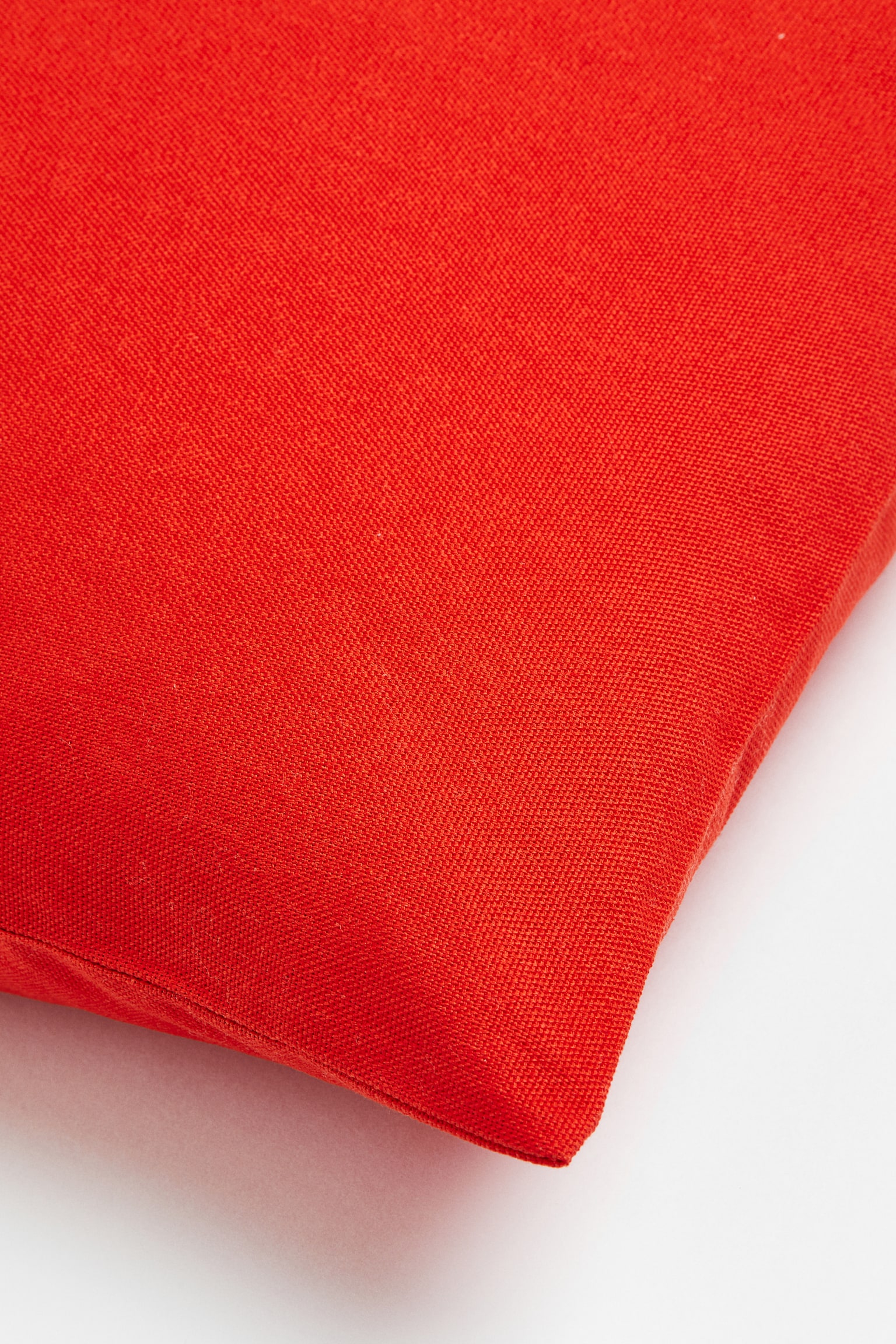 Cotton canvas cushion cover - Bright red/Cream/Khaki green/Bright blue/Dark grey - 2