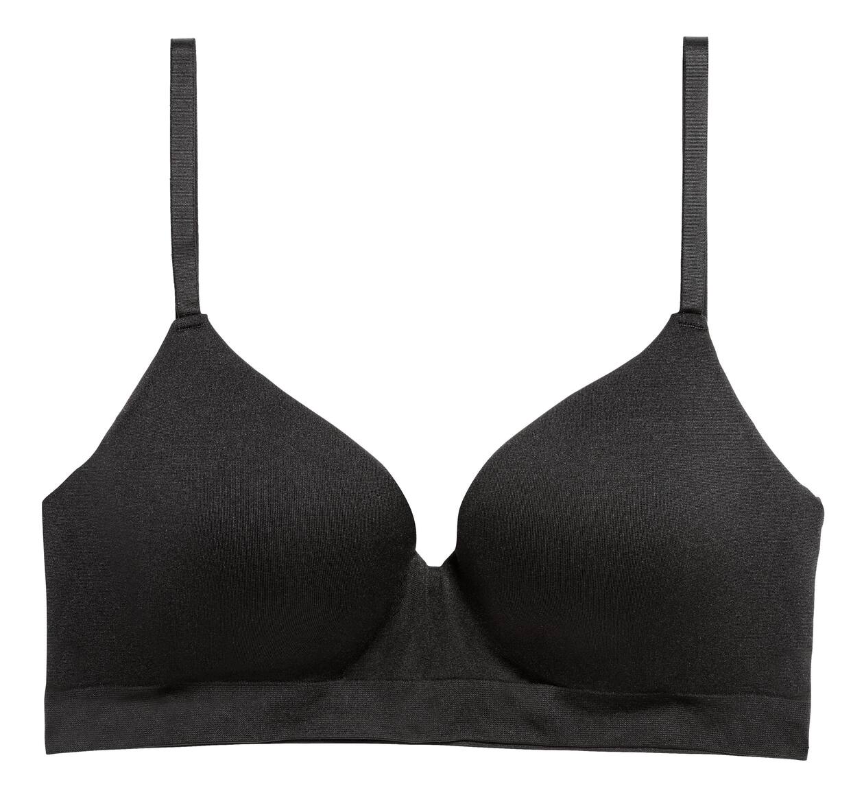 Reggiseno push up da donna con pizzo floreale, reggiseno
