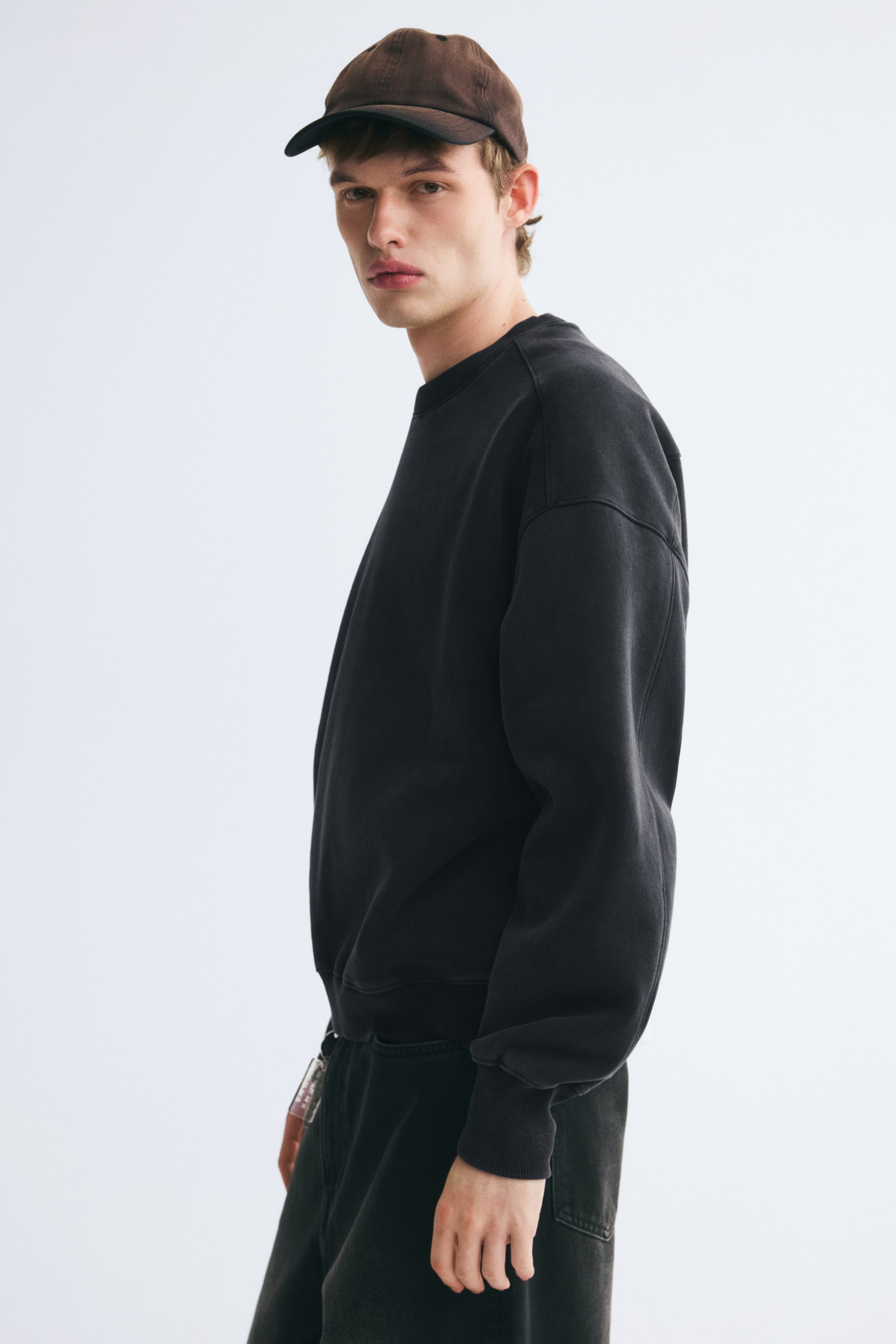 Oversized Cotton Sweatshirt