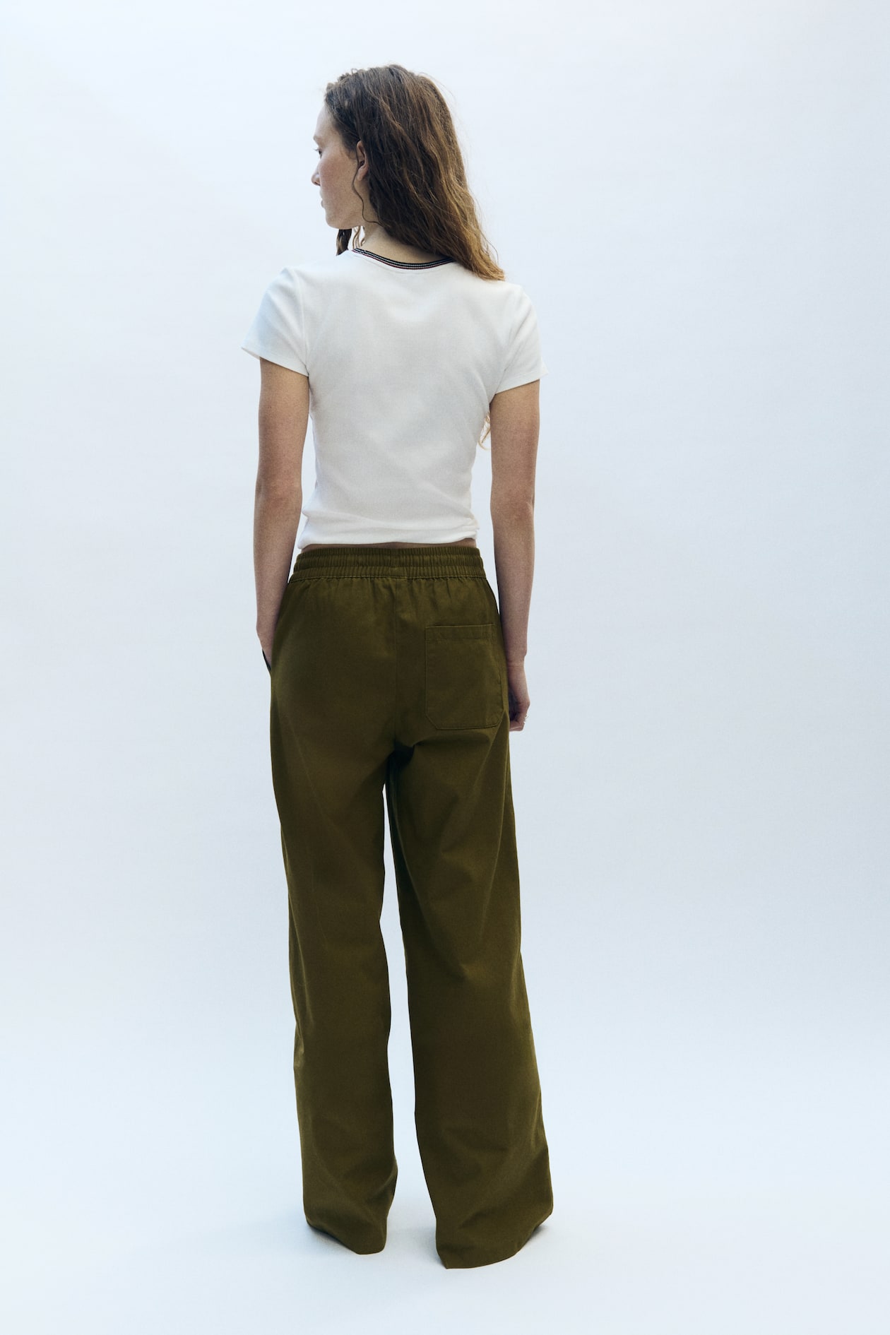 Cotton Drawstring Pants - image 4