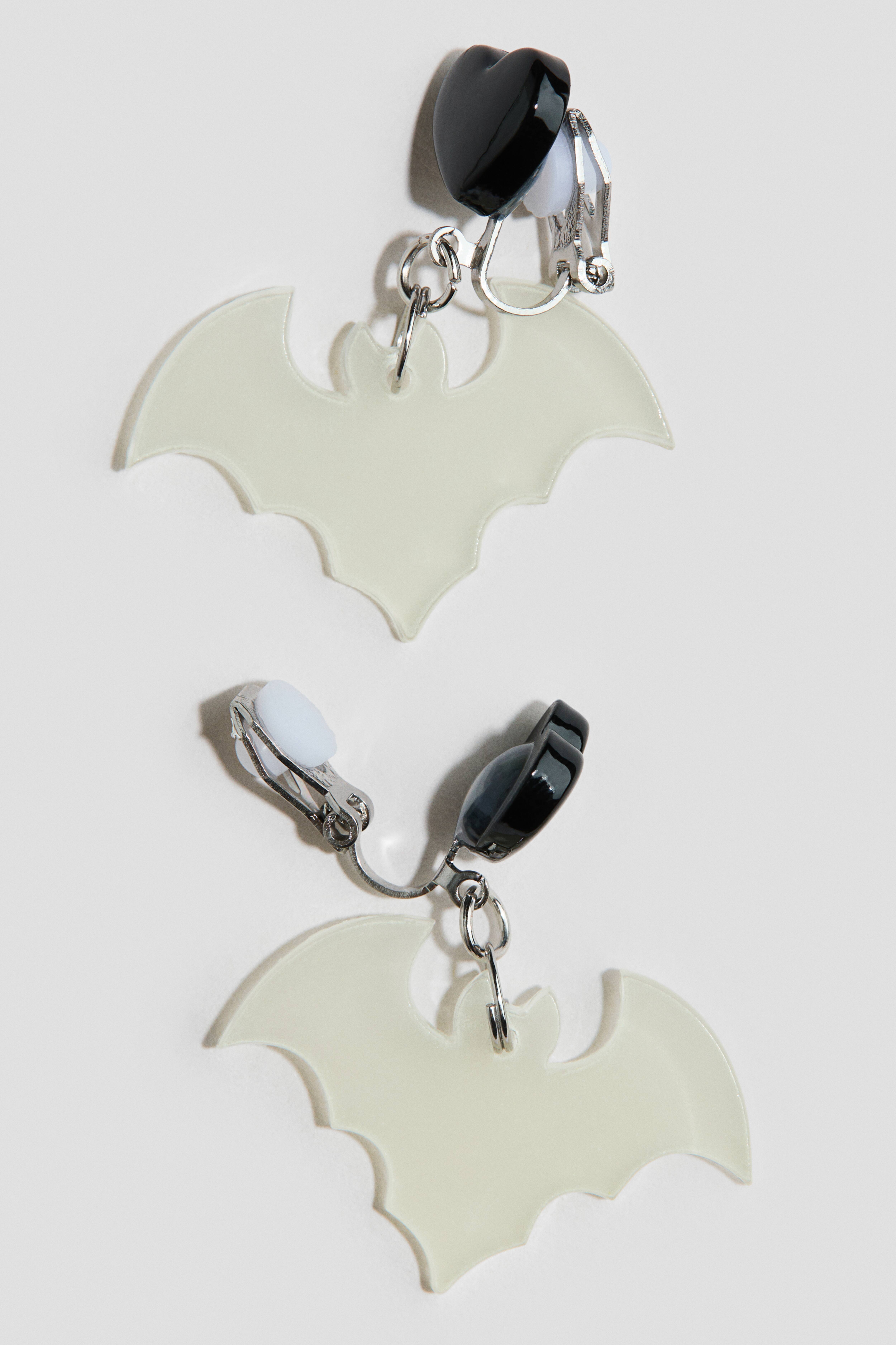 Pendant Clip Earrings