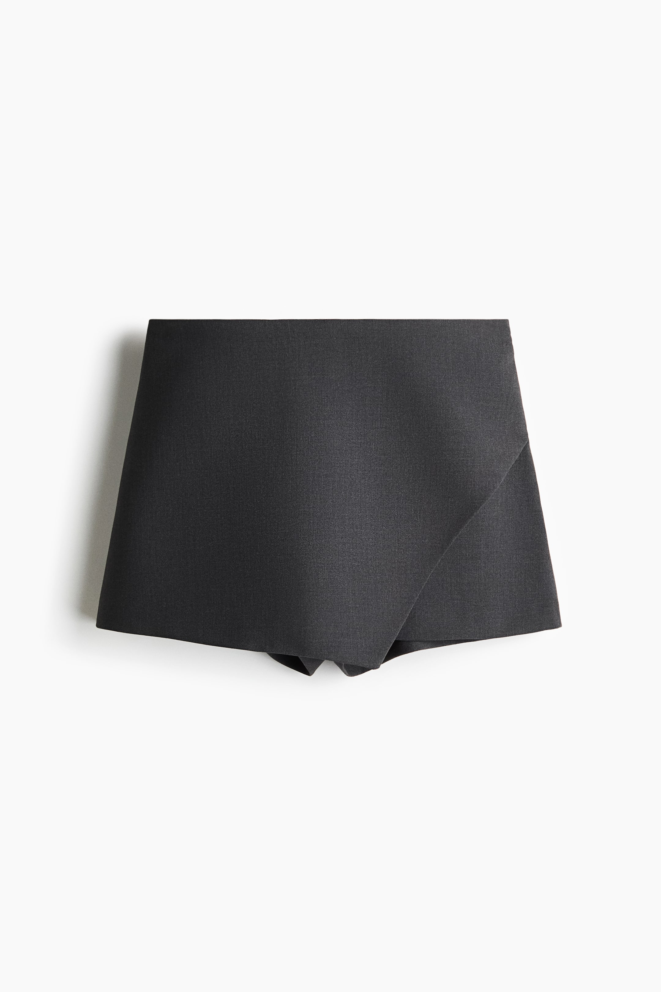 View larger image: Wrap skort - Dark grey - Ladies | H&M IN 5