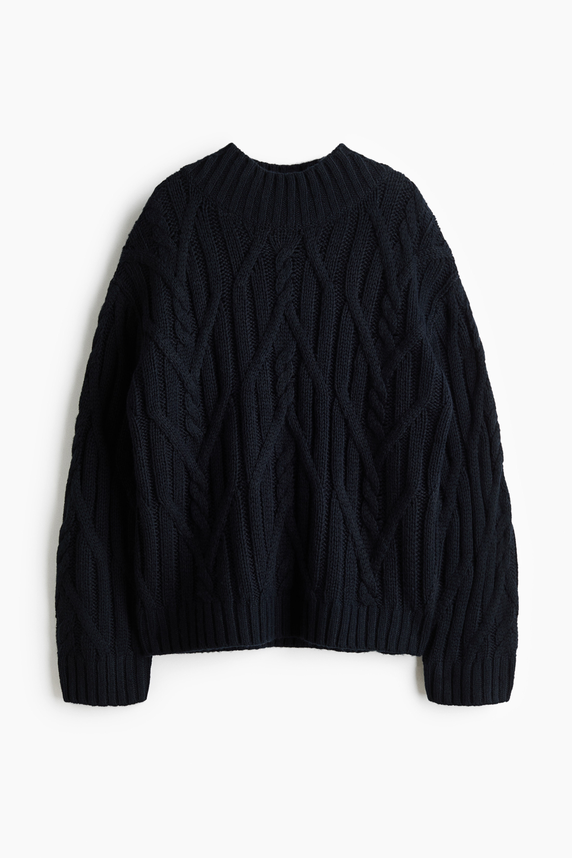 Suéter Oversized en tejido trenzado