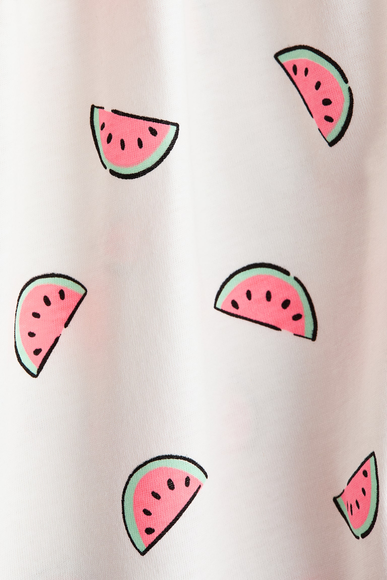 Robe à motif en coton - Blanc/melons d’eau/Multicolore/rayé/Crème/papillons/Blanc/rose/fleuri/Jaune clair/citrons/Rose clair/licornes/Rose clair/fraises/Vert clair/cerises/Bleu clair/rayé/Crème/cœurs/Vert clair/arcs-en-ciel/Bleu clair/papillons/Bleu clair/boucles/Jaune clair/Hello Sun/Rose clair/nœuds/Rose clair/cygnes/Blanc/papillons/Beige/imprimé léopard/Blanc/La Dolce Vita/Beige/imprimé léopard/Jaune/citrons/Blanc/cœurs/Blanc/sucettes - 2
