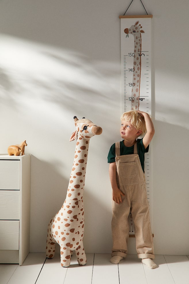 Wanddekoration - Weiß/Giraffe - 2