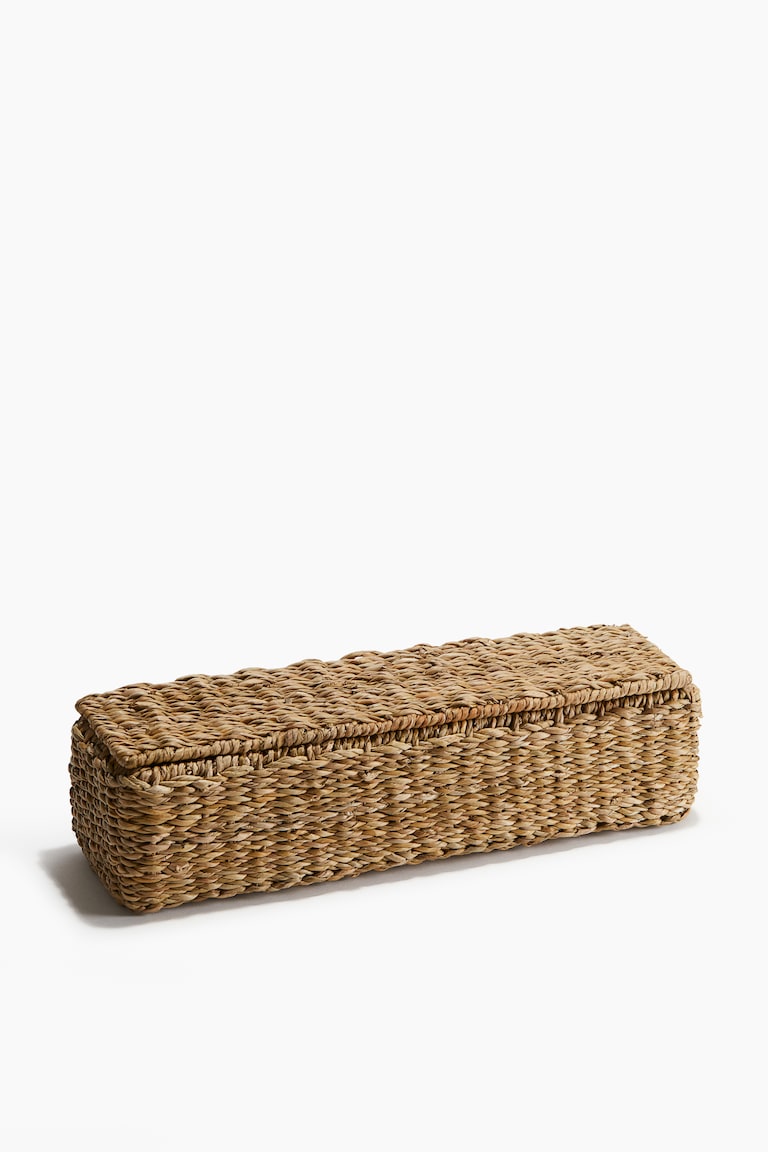 Seagrass Storage Basket with Dividers